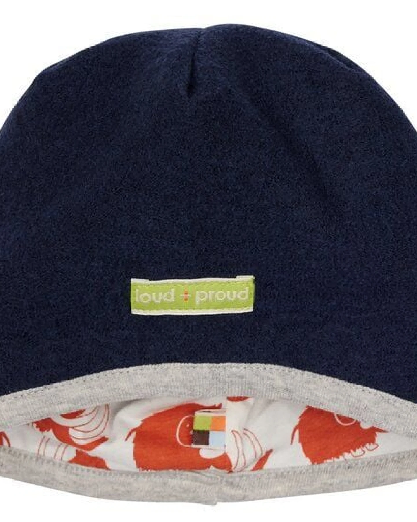 loud + proud Babys & Kinder Mütze Wollwalk, GOTS-zertifiziert – Ansicht 3
