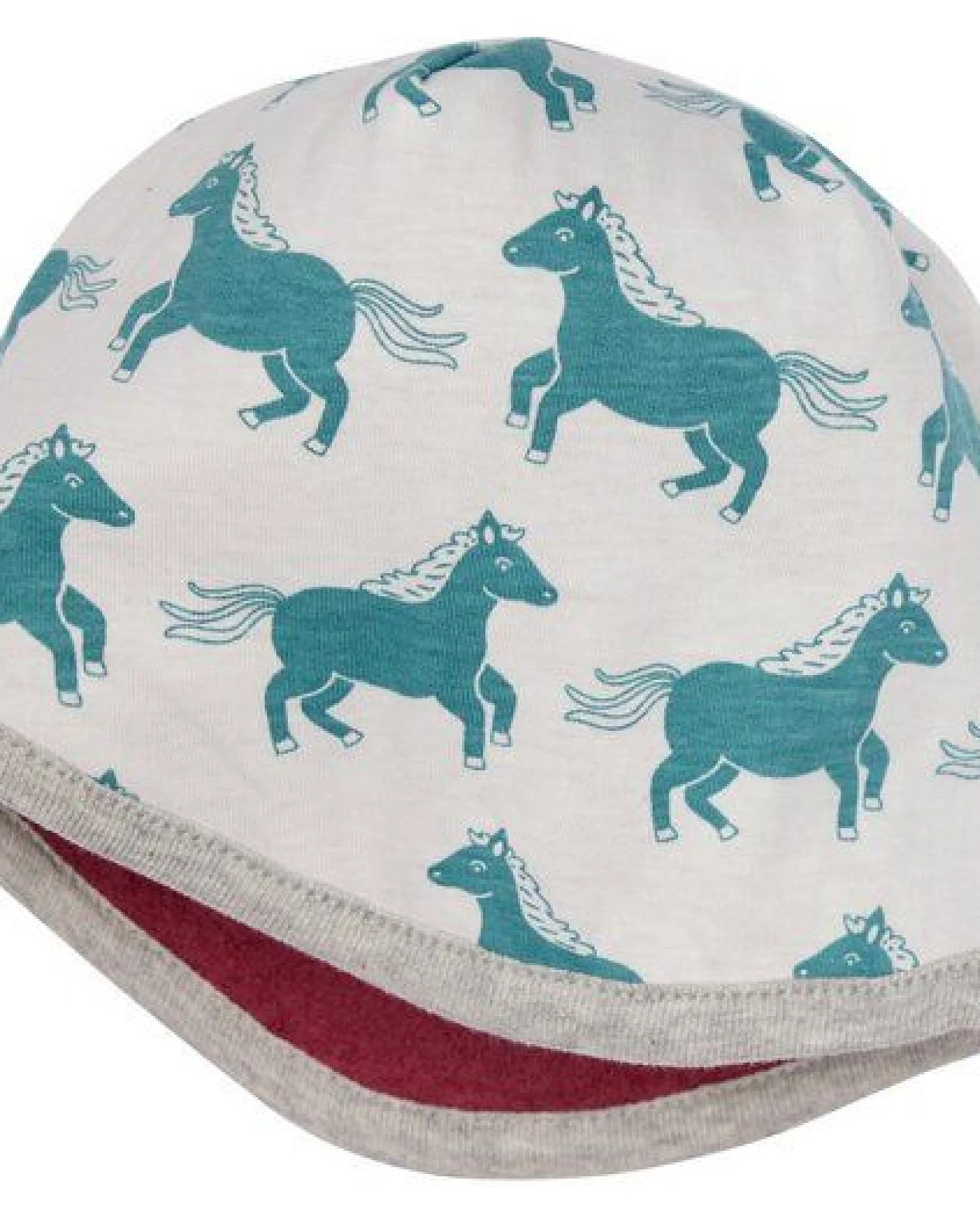 loud + proud Babys & Kinder Mütze Wollwalk, GOTS-zertifiziert – Ansicht 2