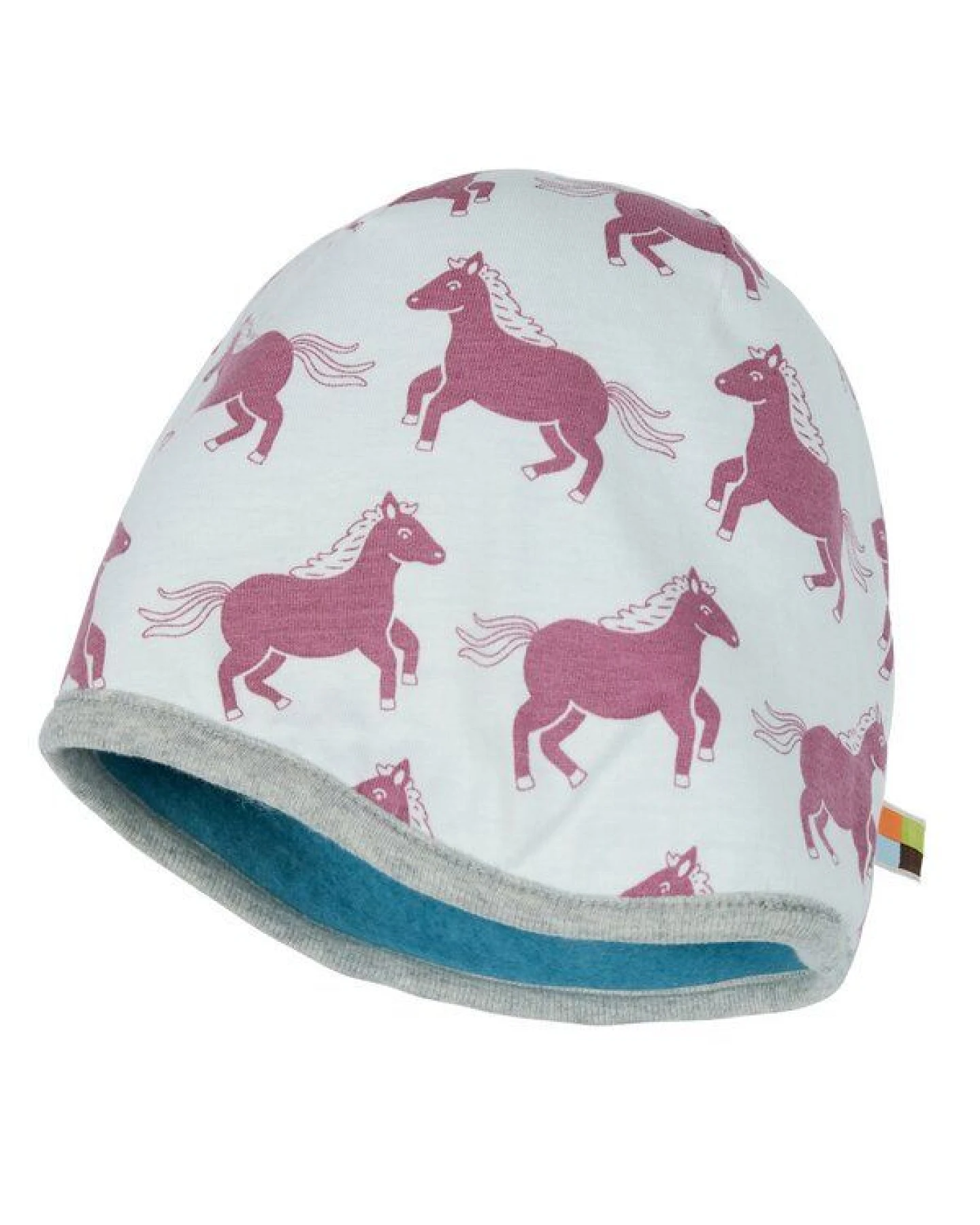 loud + proud Babys & Kinder Mütze Wollfleece, GOTS-zertifiziert – Ansicht 2