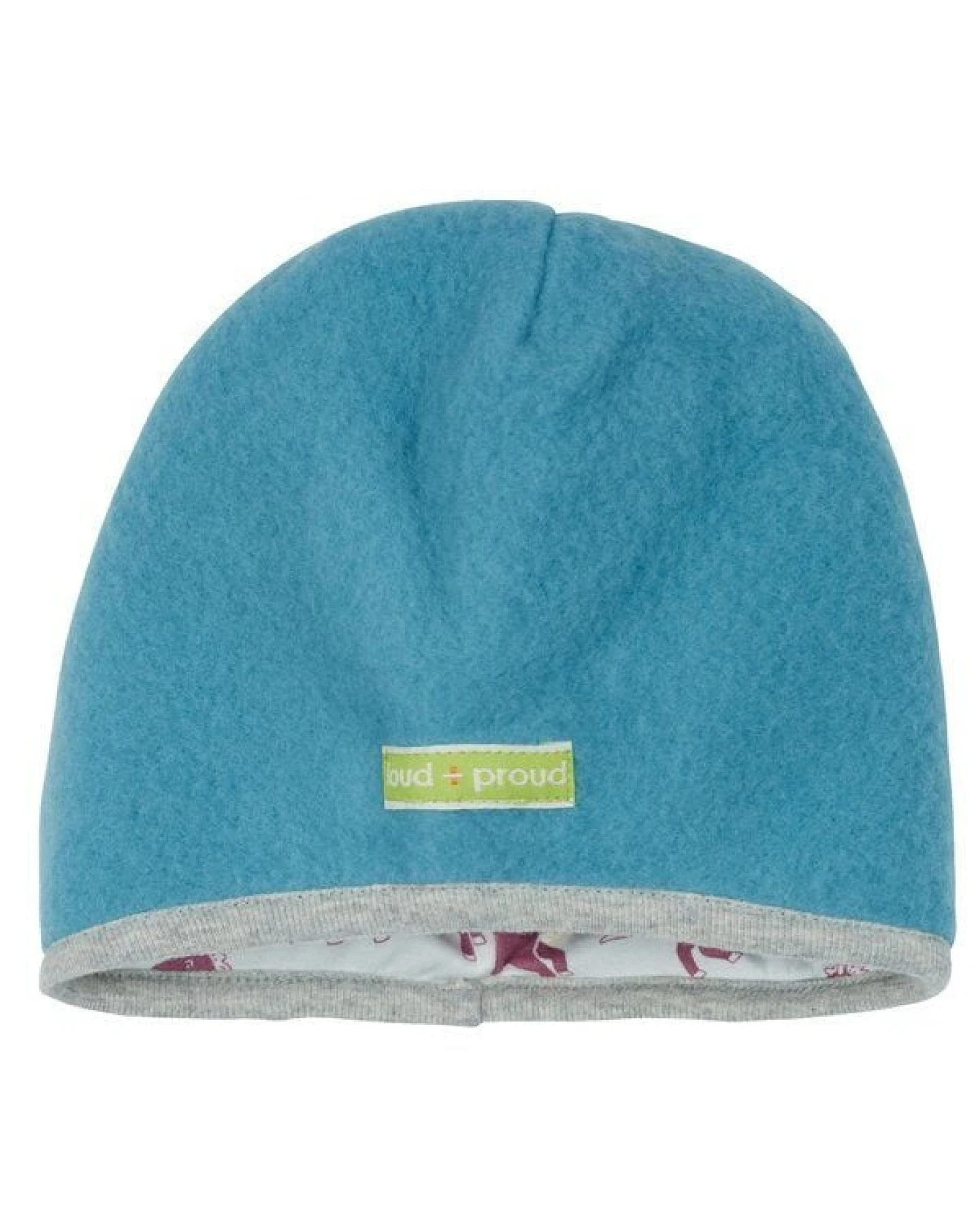 loud + proud Babys & Kinder Mütze Wollfleece, GOTS-zertifiziert – Ansicht 3