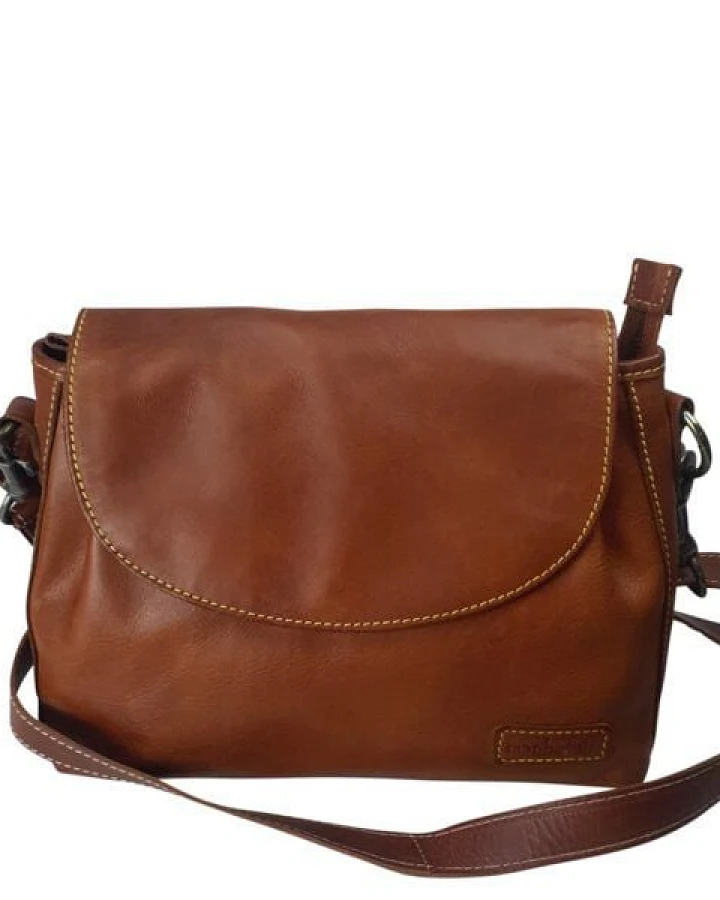 manbefair Handtasche Hanna aus Vollrindsleder im Vintage Look