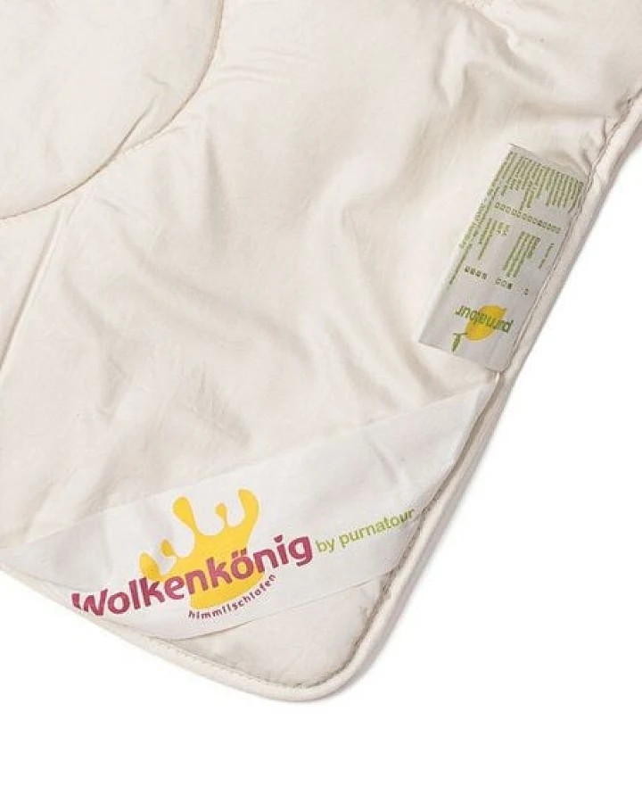 wolkenkönig by purnatour Wolkenkönig Tencel Lyocell Kinder Bettdecke Ganzjahr 100x135 cm