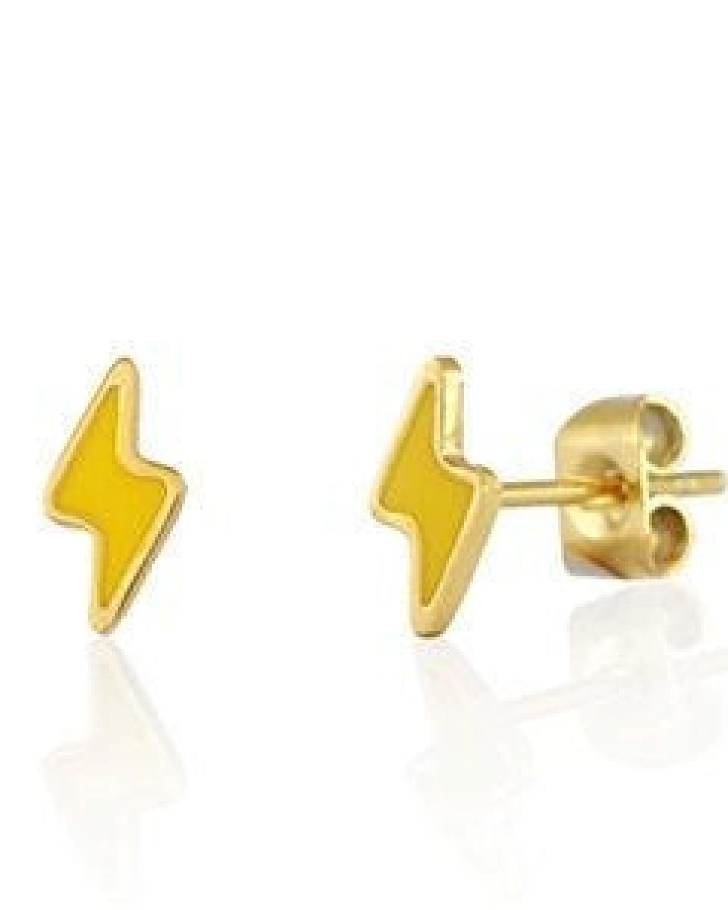 ELEKTROPULLI Blitz Ohrstecker ca. 8x4mm – Ansicht 4