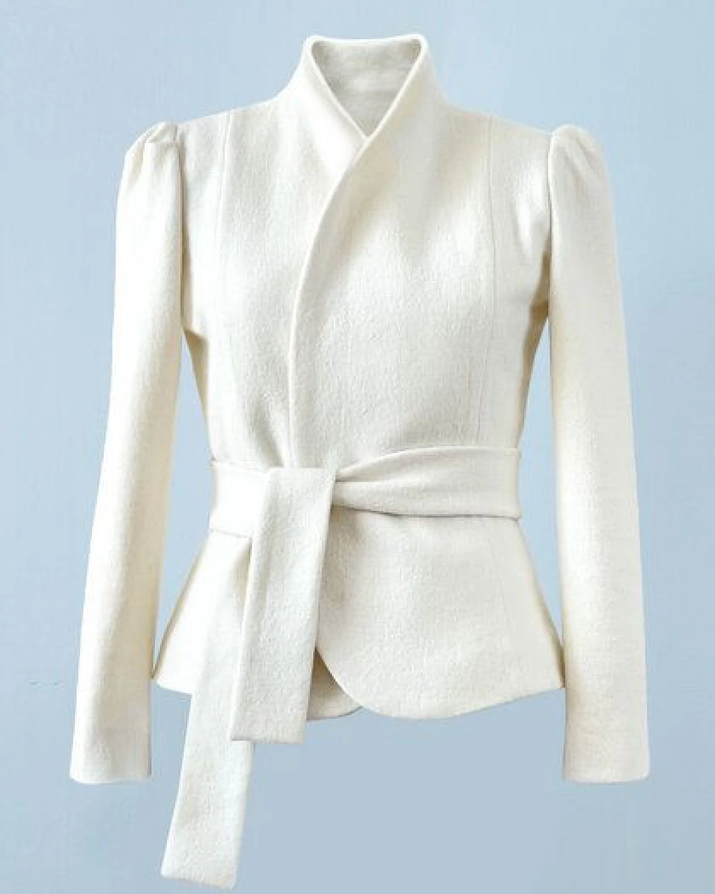 Atelier SNOW Brautblazer Persephone aus Bio - Wolle – Ansicht 2