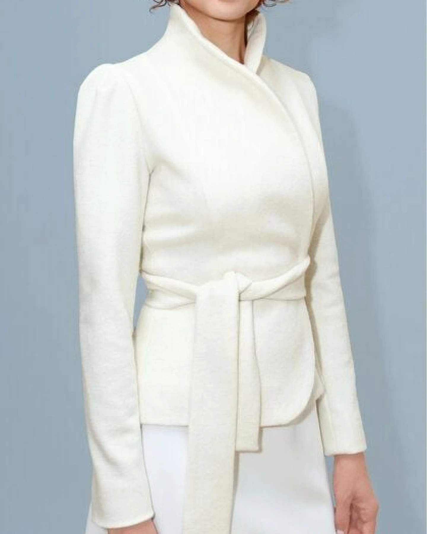 Atelier SNOW Brautblazer Persephone aus Bio - Wolle – Ansicht 4