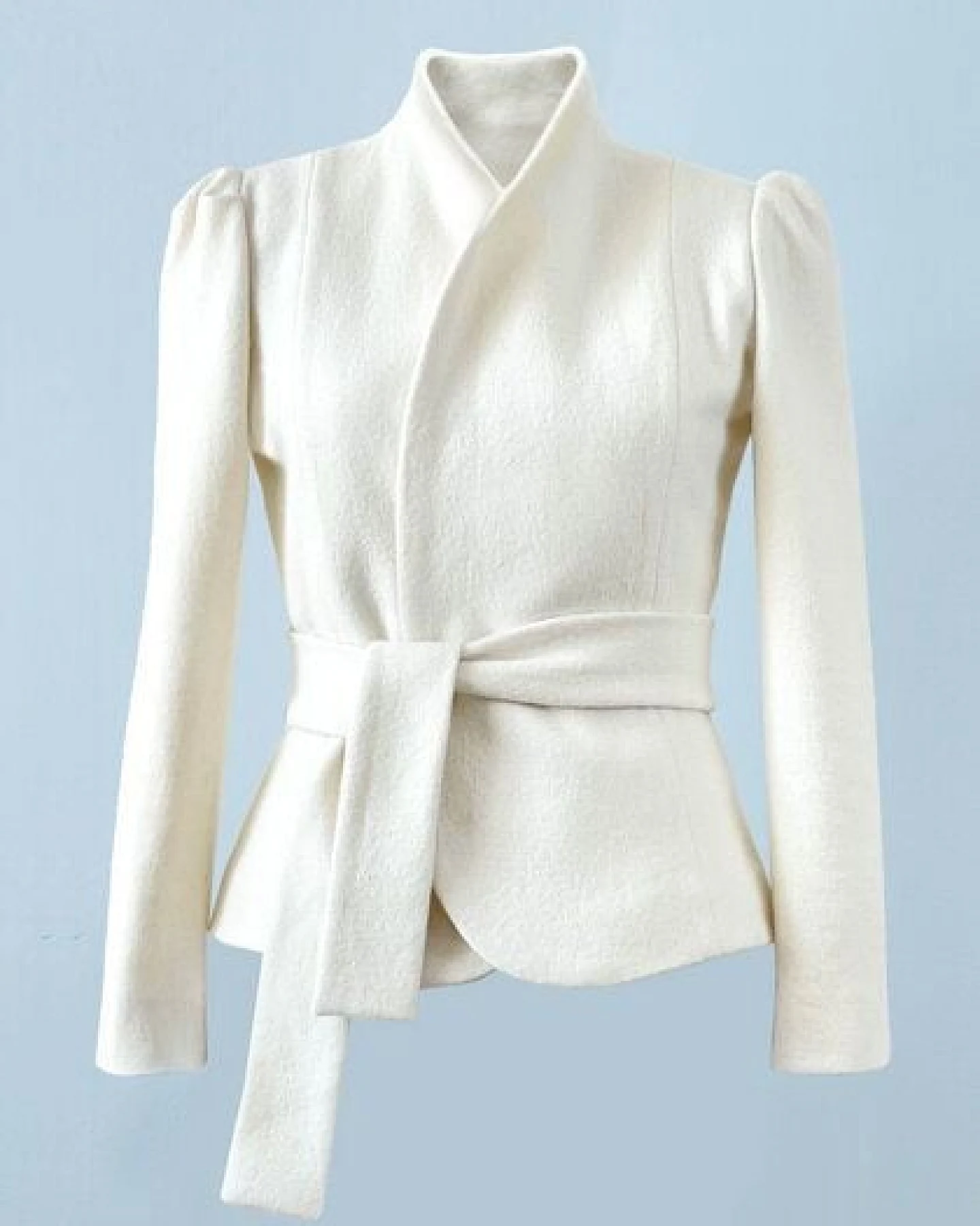 Atelier SNOW Brautblazer Persephone aus Bio - Wolle – Ansicht 2