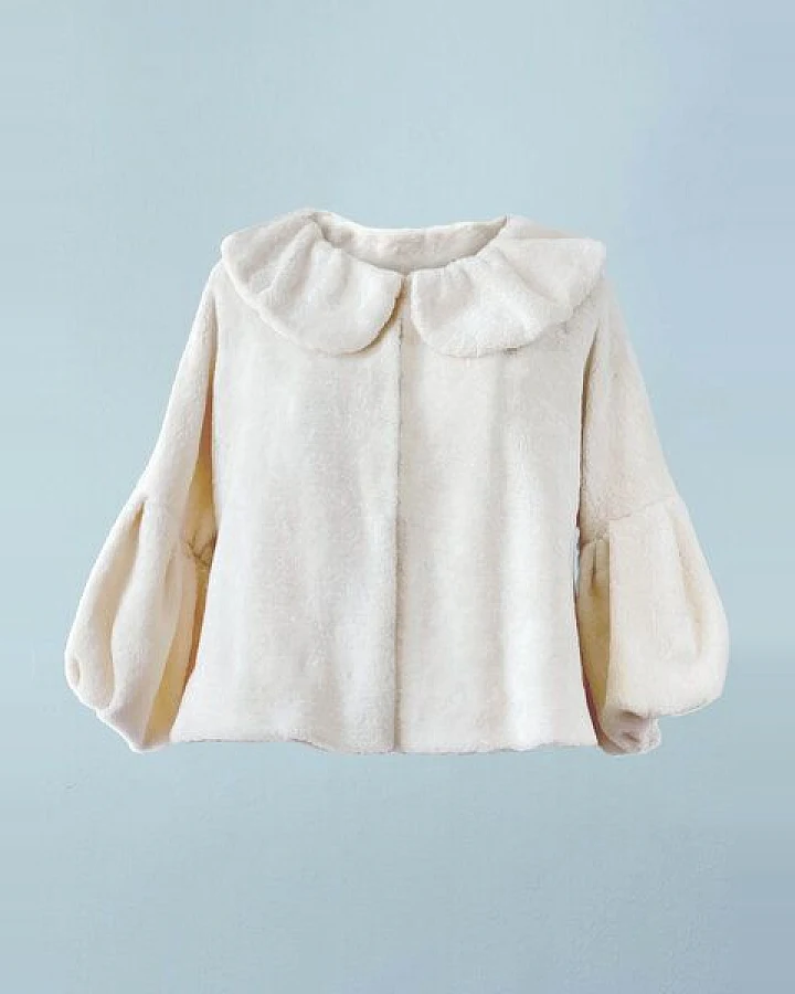 Atelier SNOW Brautjacke Maia aus Bio - Baumwolle