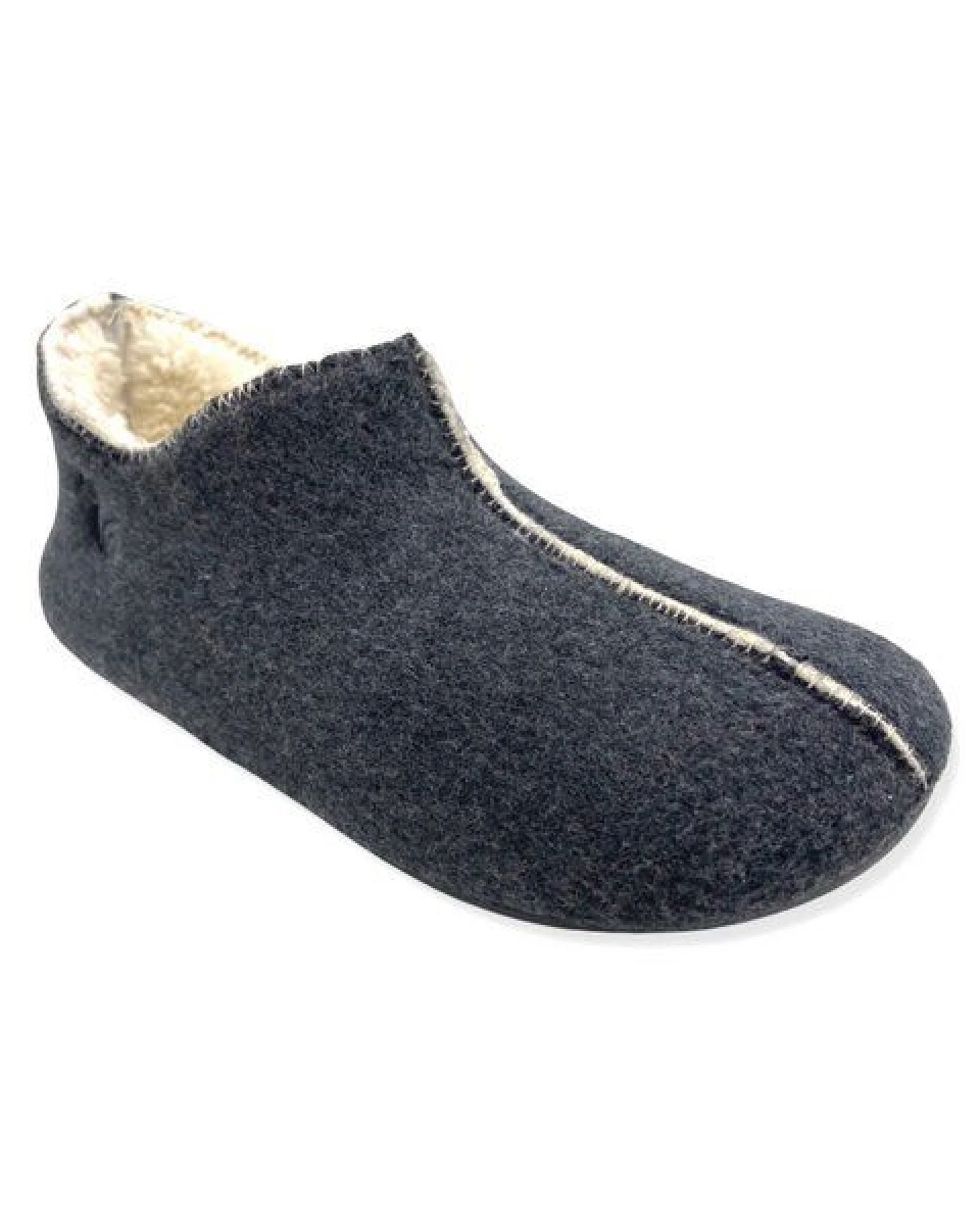 Veganer Hausschuh "thies ® Organic Slipper Boot ", aus Bio-Baumwolle, fair produziert – Ansicht 2