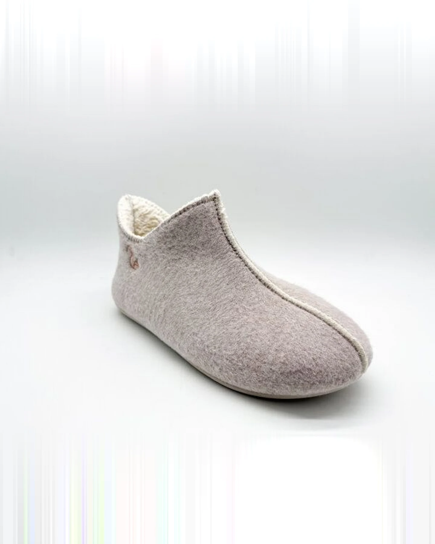 Veganer Hausschuh "thies ® Organic Slipper Boot ", aus Bio-Baumwolle, fair produziert – Ansicht 3
