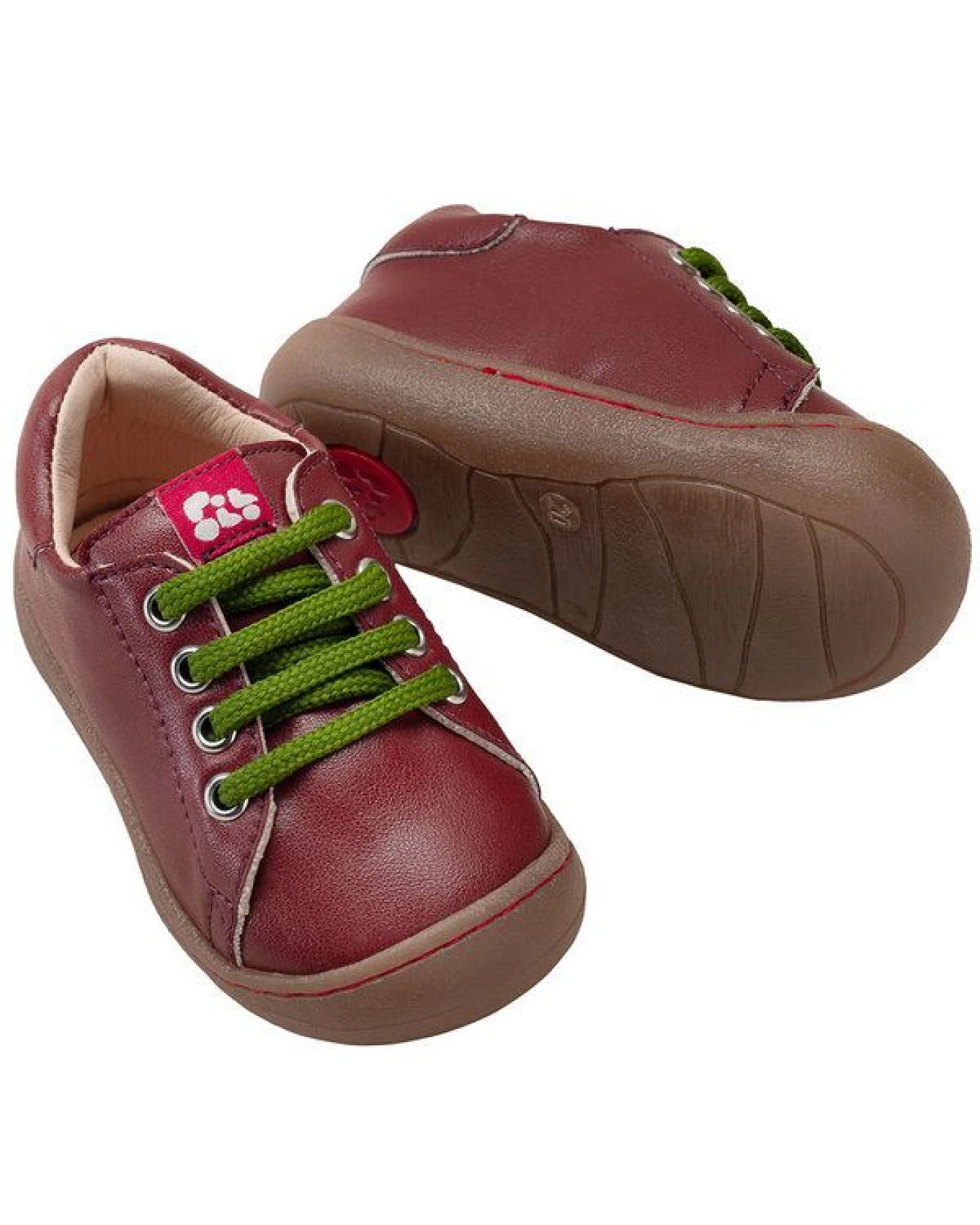 Pololo Lauflern- Sneaker aus "Kaktus-Leder-Imitat", vegan, Größen 20-27 – Ansicht 2