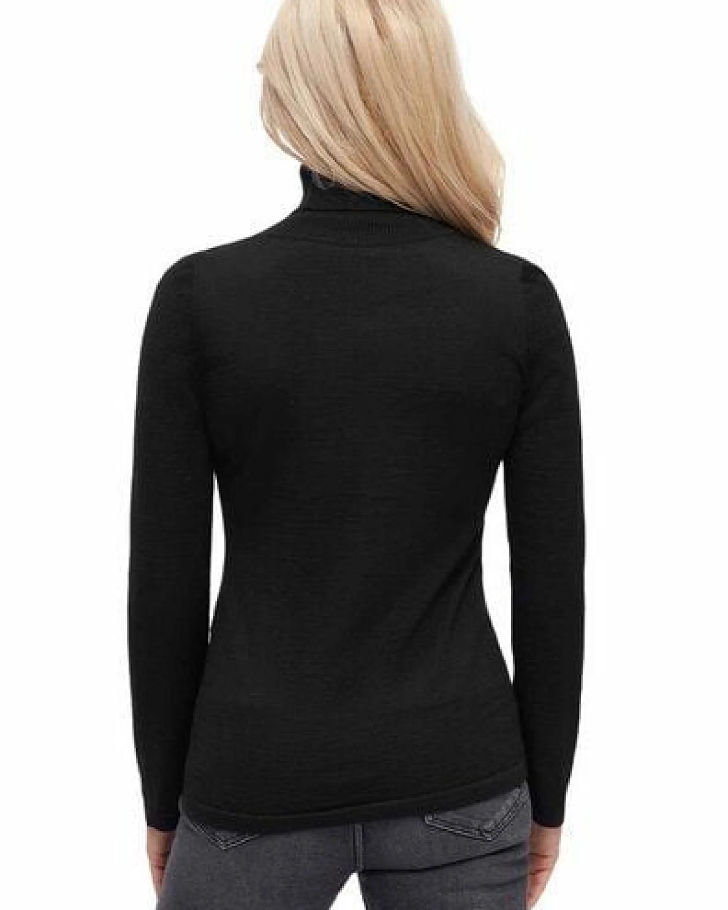 Apu Kuntur Alpaka-Rollkragenpullover aus Baby Alpaka & Seide – Ansicht 4