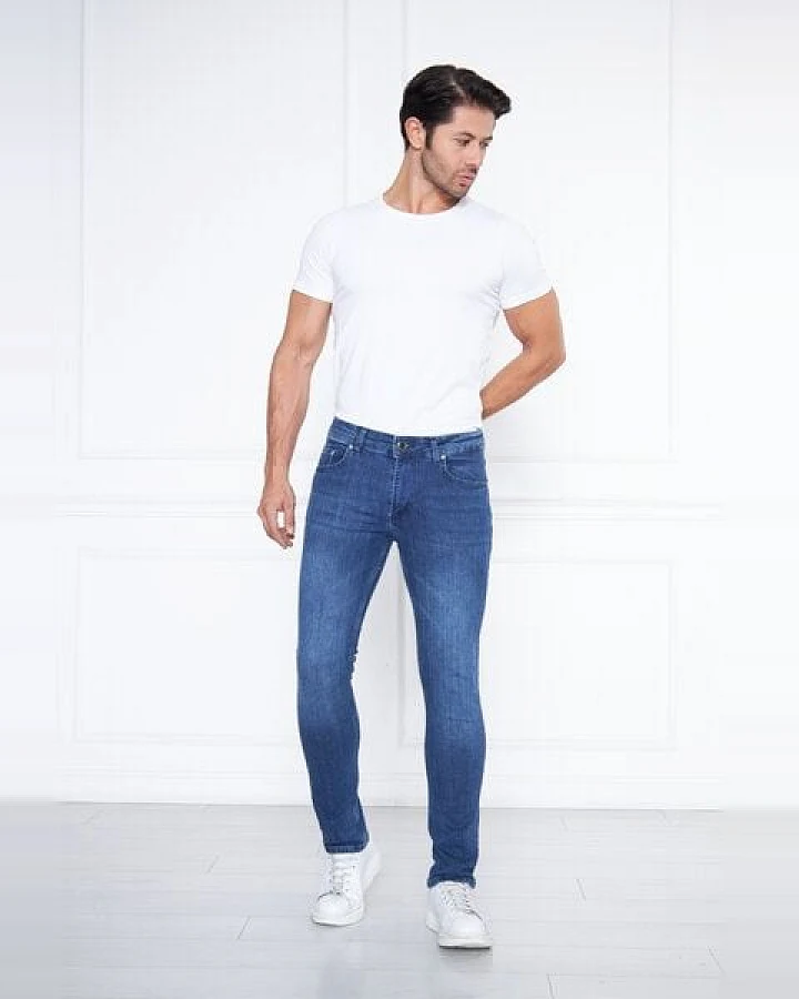 Bruno Barella Denim Jeans aus Bio Baumwolle