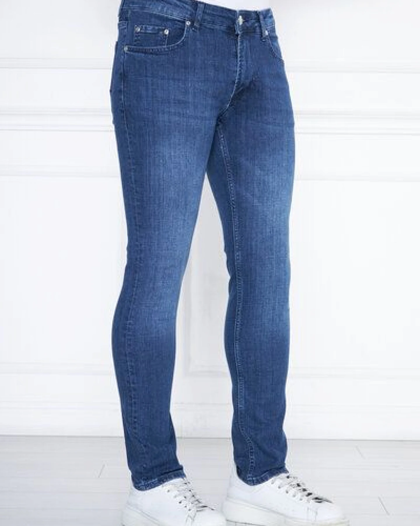 Bruno Barella Denim Jeans aus Bio Baumwolle – Ansicht 2