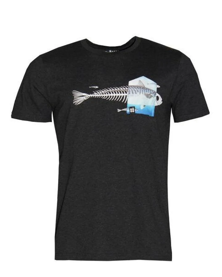 FÄDD Herren T-Shirt Rundhals aus Bio-Baumwolle "Gräta" Lila oder Grau