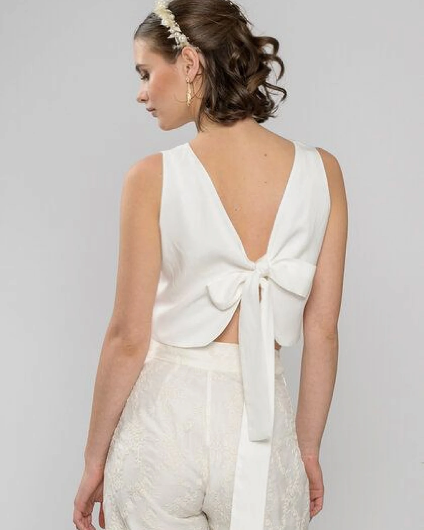Atelier SNOW Brauttop Freesia – Ansicht 3