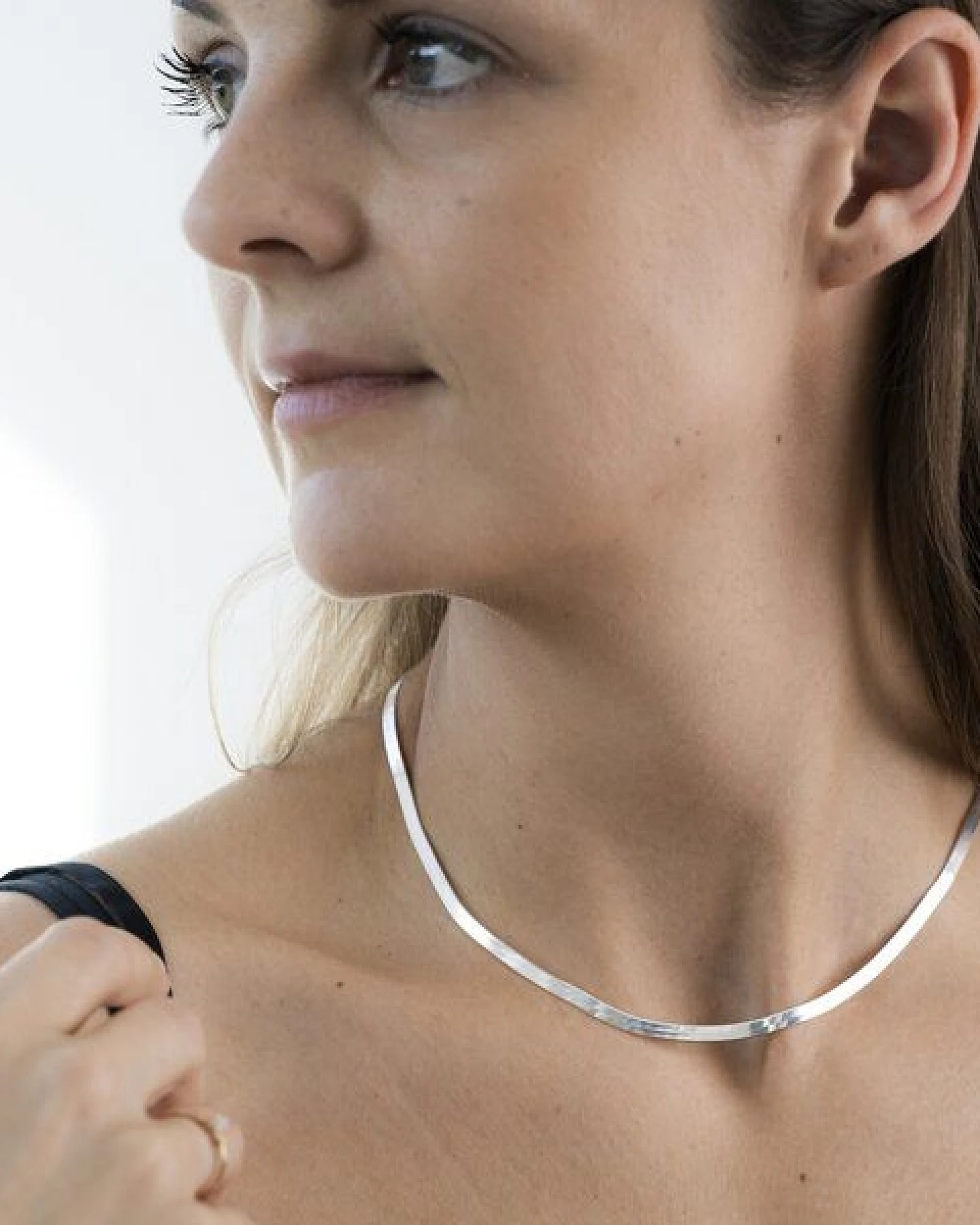 MOANINA Kette Sassari - 925 Silber/18k Gold Vermeil – Ansicht 3