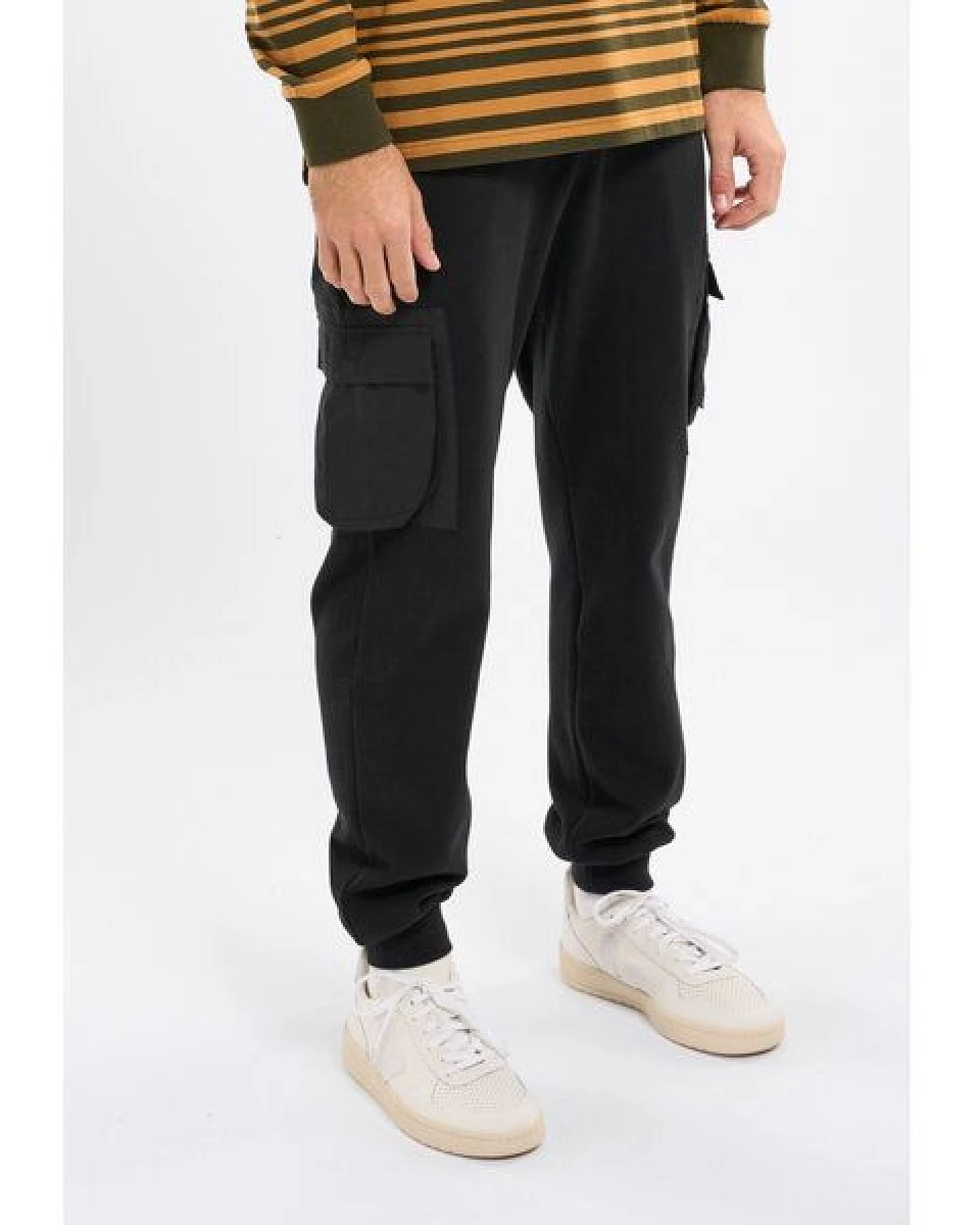 KnowledgeCotton Apparel Jogginghose UTILITY mit Taschen aus Bio-Baumwolle – Ansicht 2