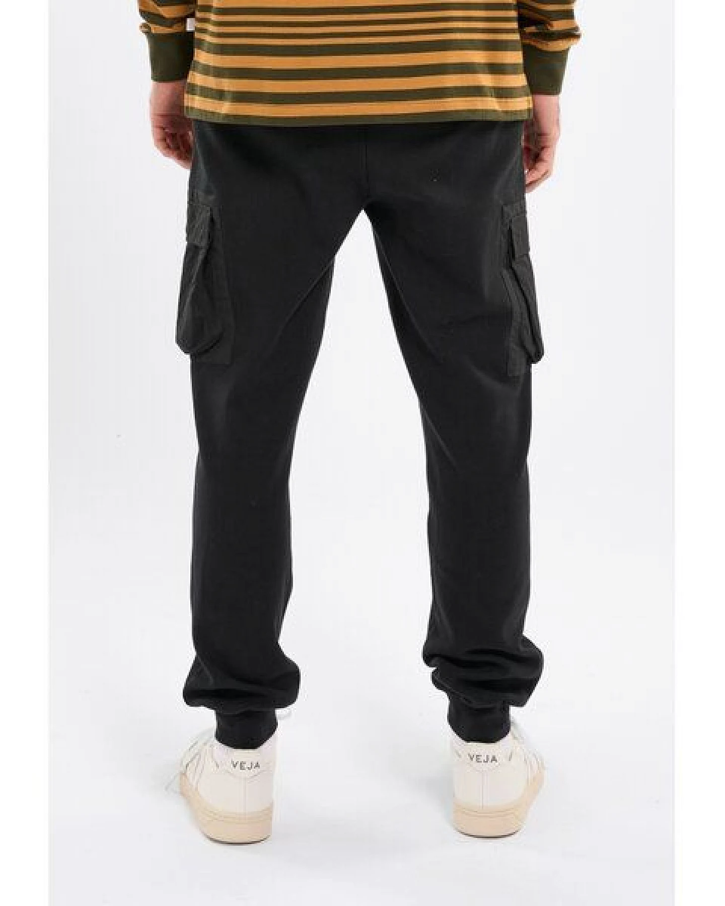 KnowledgeCotton Apparel Jogginghose UTILITY mit Taschen aus Bio-Baumwolle – Ansicht 3