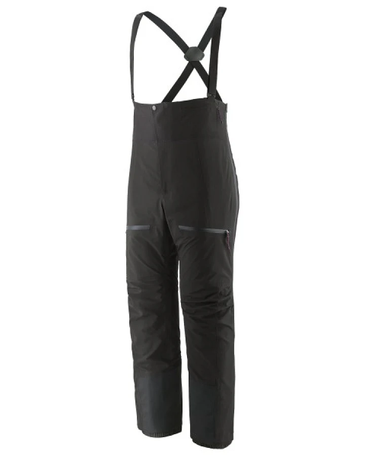 Patagonia - Pluma Pro Bibs - Regenhose Gr S schwarz/grau