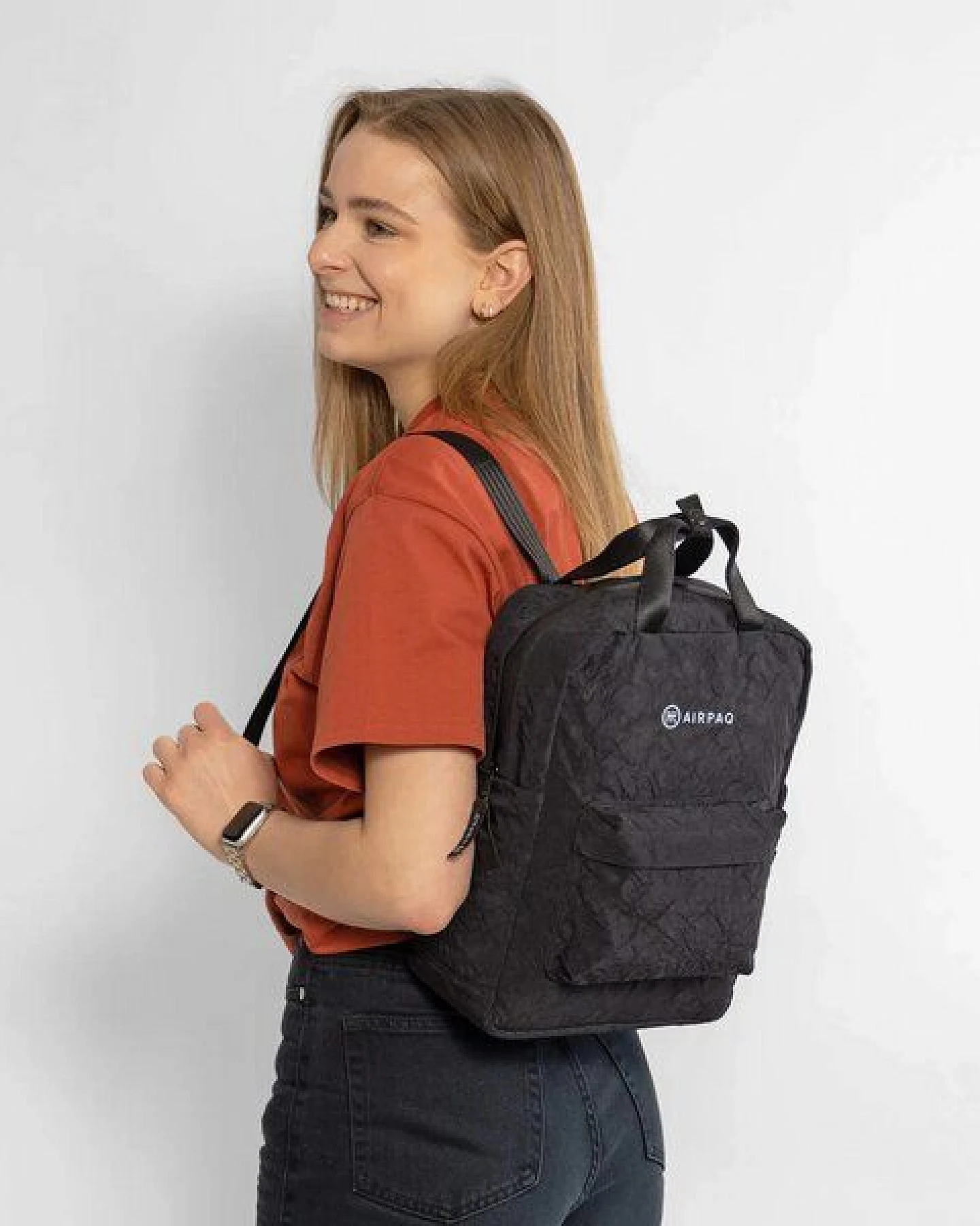 Airpaq Damenrucksack mit Laptopfach – Ansicht 4