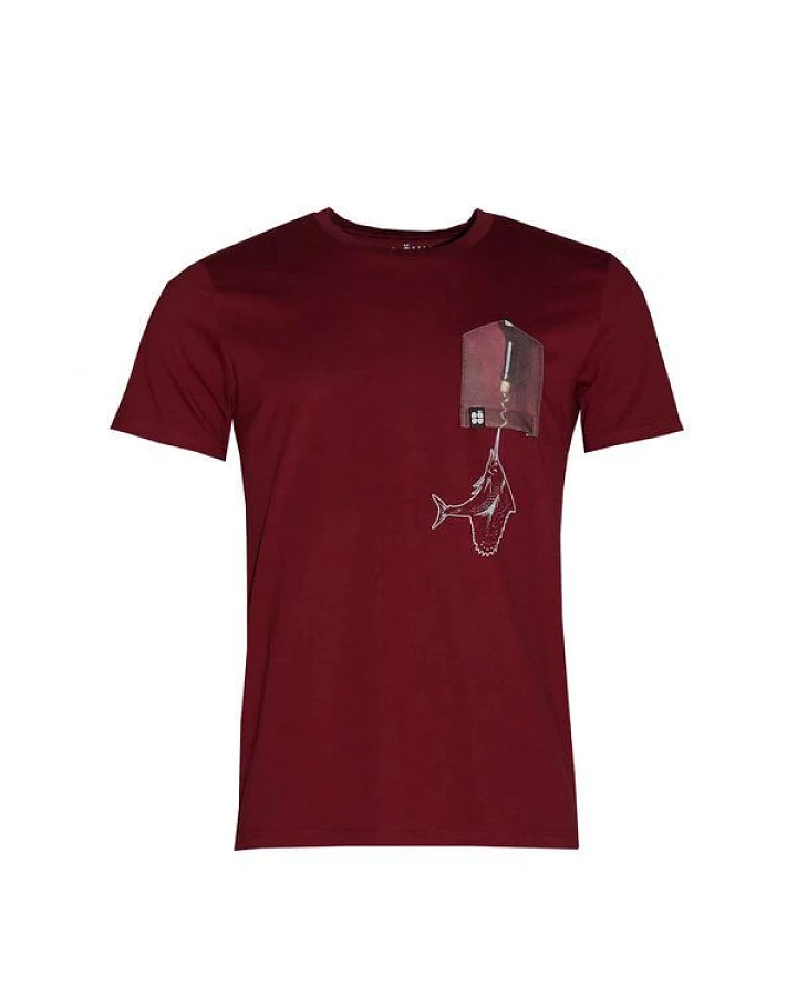 FÄDD Herren T-Shirt Rundhals aus Bio-Baumwolle "Korkenstecher"