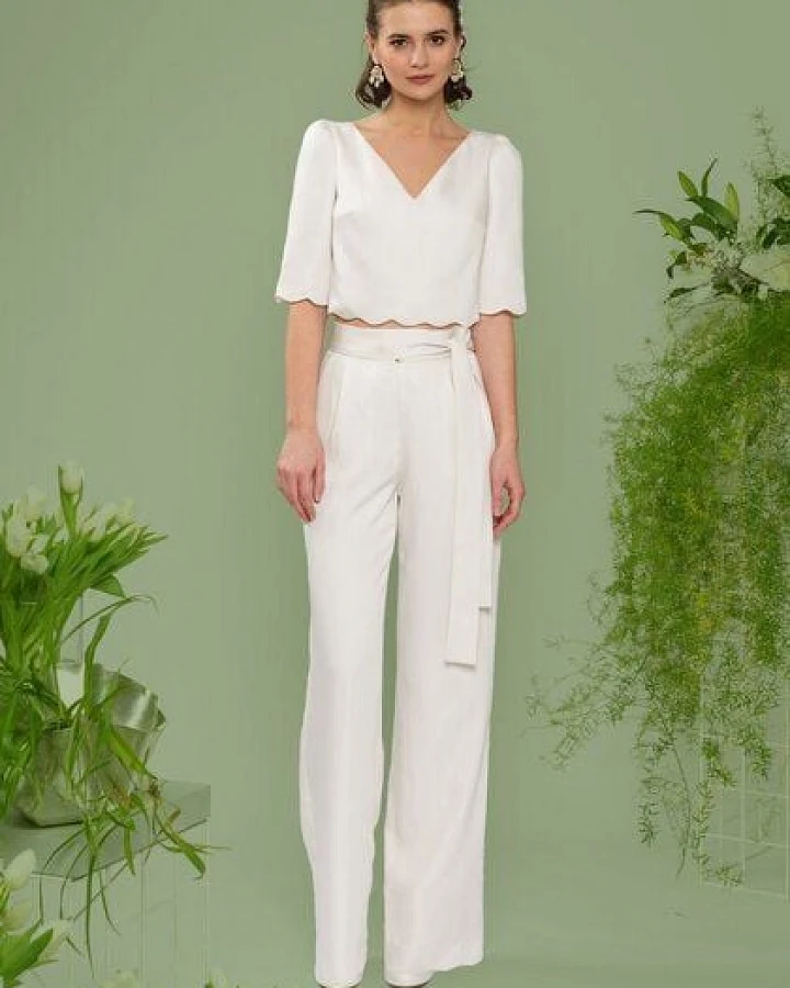 Atelier SNOW Brautzweiteiler Peony-Iris