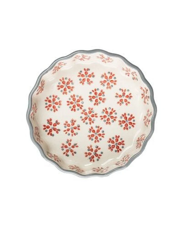 TRANQUILLO Tarteletteform RETRO 11 cm aus Steinzeug mit Muster (POR560, POR561, POR562, POR563, POR564, POR565, POR673, POR671)