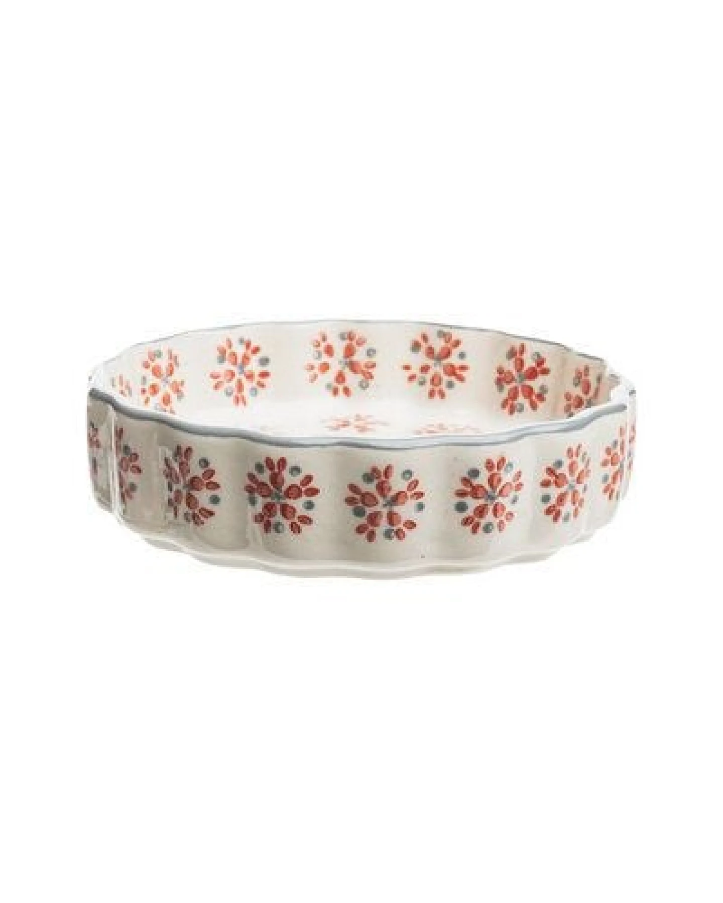 TRANQUILLO Tarteletteform RETRO 11 cm aus Steinzeug mit Muster (POR560, POR561, POR562, POR563, POR564, POR565, POR673, POR671) – Ansicht 2