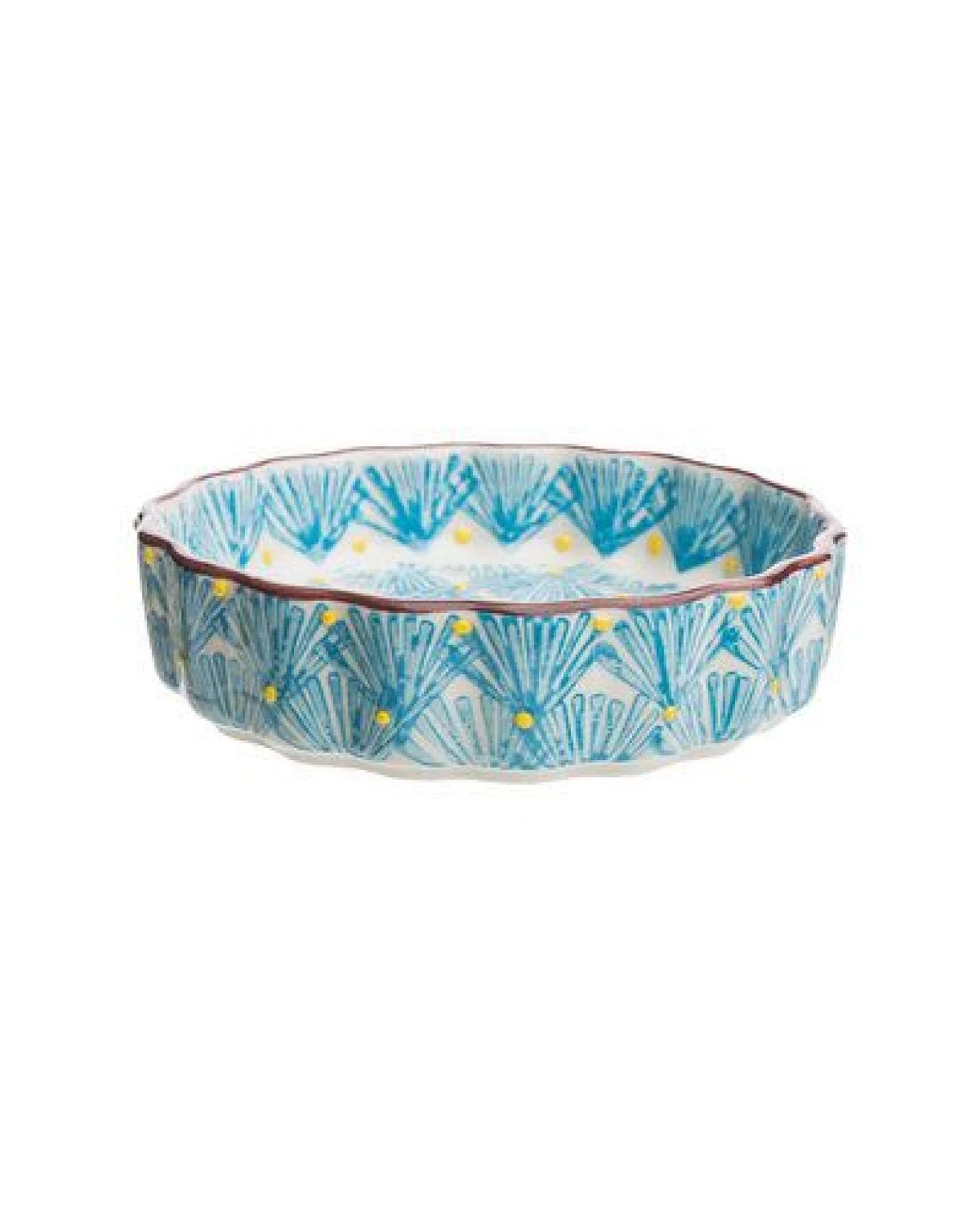 TRANQUILLO Tarteletteform RETRO 11 cm aus Steinzeug mit Muster (POR560, POR561, POR562, POR563, POR564, POR565, POR673, POR671) – Ansicht 2