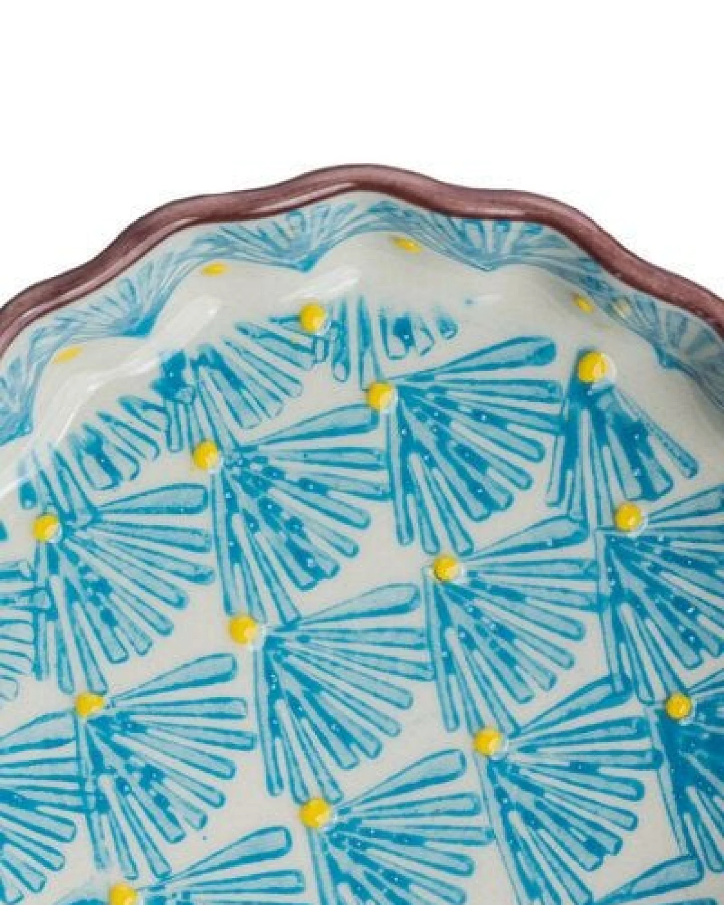 TRANQUILLO Tarteletteform RETRO 11 cm aus Steinzeug mit Muster (POR560, POR561, POR562, POR563, POR564, POR565, POR673, POR671) – Ansicht 3
