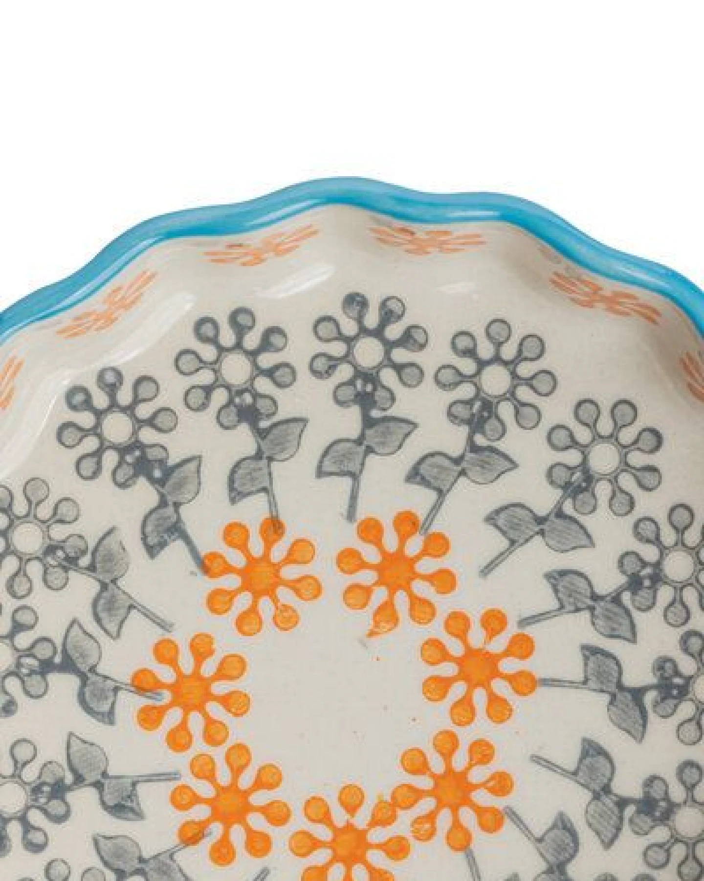 TRANQUILLO Tarteletteform RETRO 11 cm aus Steinzeug mit Muster (POR560, POR561, POR562, POR563, POR564, POR565, POR673, POR671) – Ansicht 3