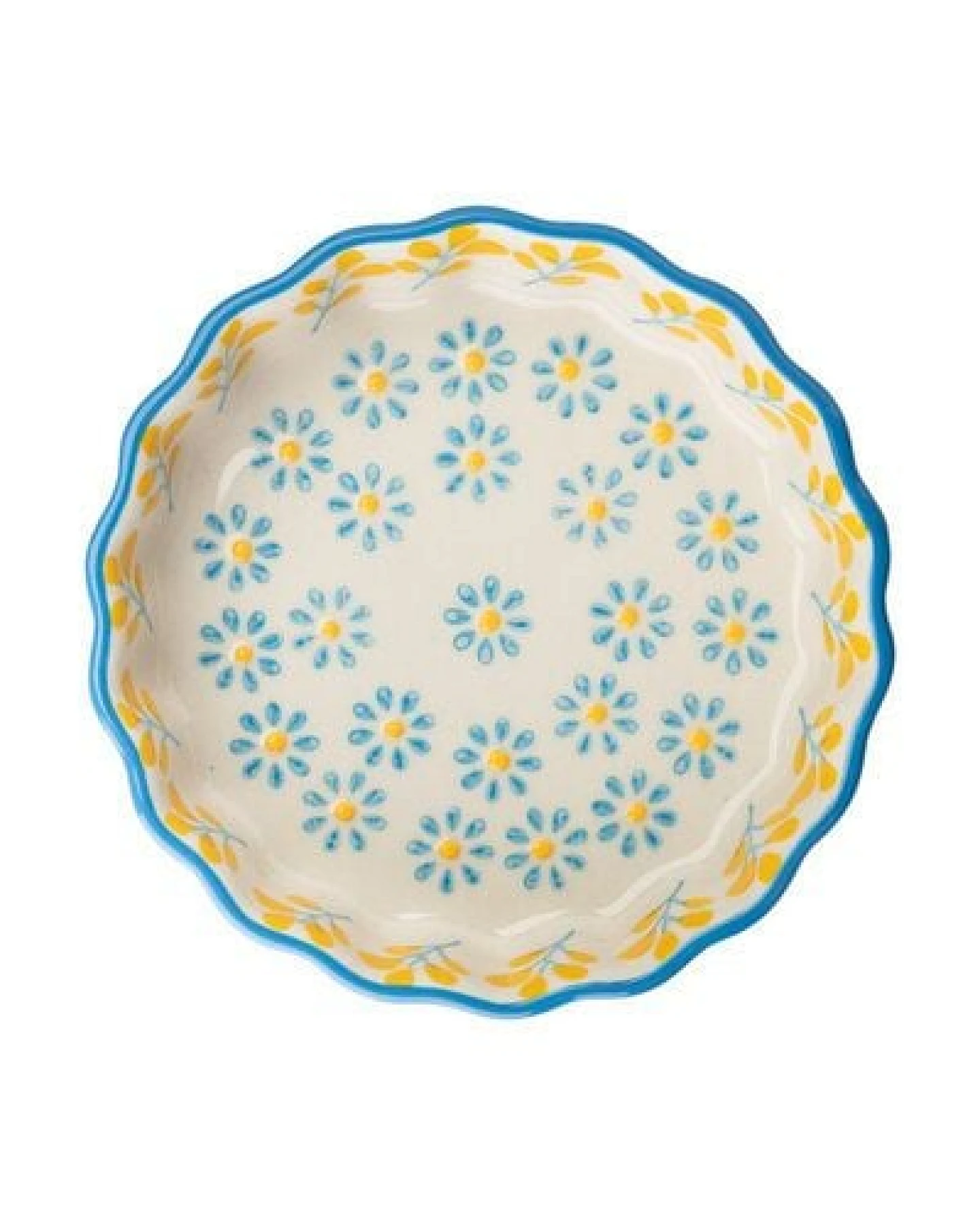 TRANQUILLO Tarteletteform RETRO 11 cm aus Steinzeug mit Muster (POR560, POR561, POR562, POR563, POR564, POR565, POR673, POR671) – Ansicht 2