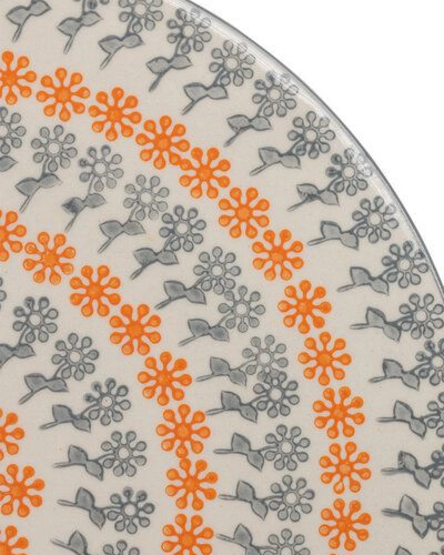 TRANQUILLO Tortenplatte Kuchenplatte RETRO 27 cm aus Steinzeug (POR572) – Ansicht 3