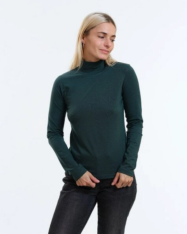GARY MASH Langarmshirt Susan mit Stehkragen aus TENCEL Lyocell Mix