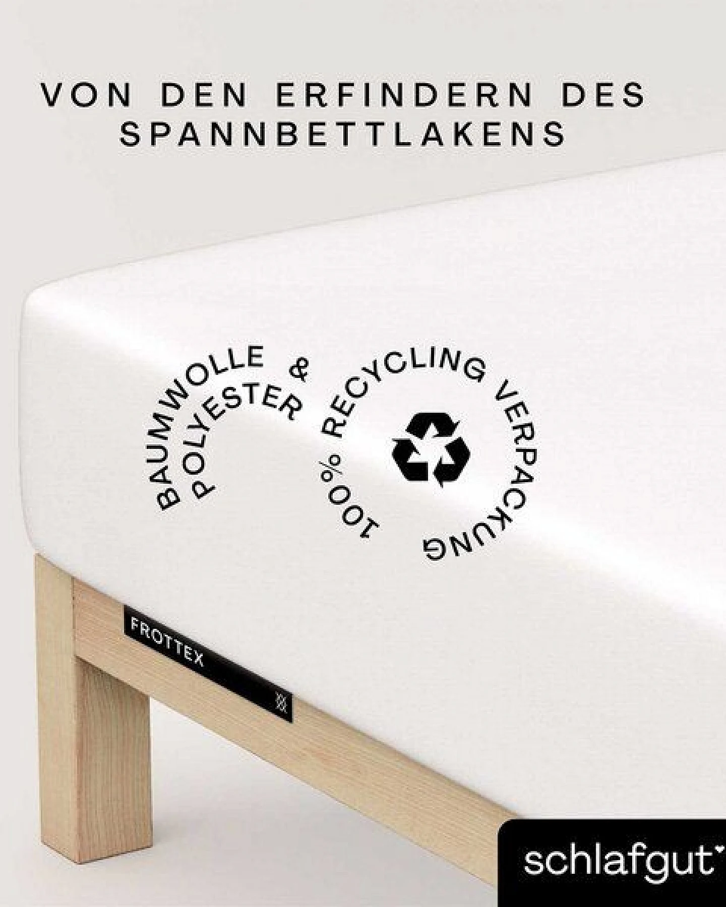 Schlafgut Spannbettlaken Frottex - Baumwollgemisch – Ansicht 3