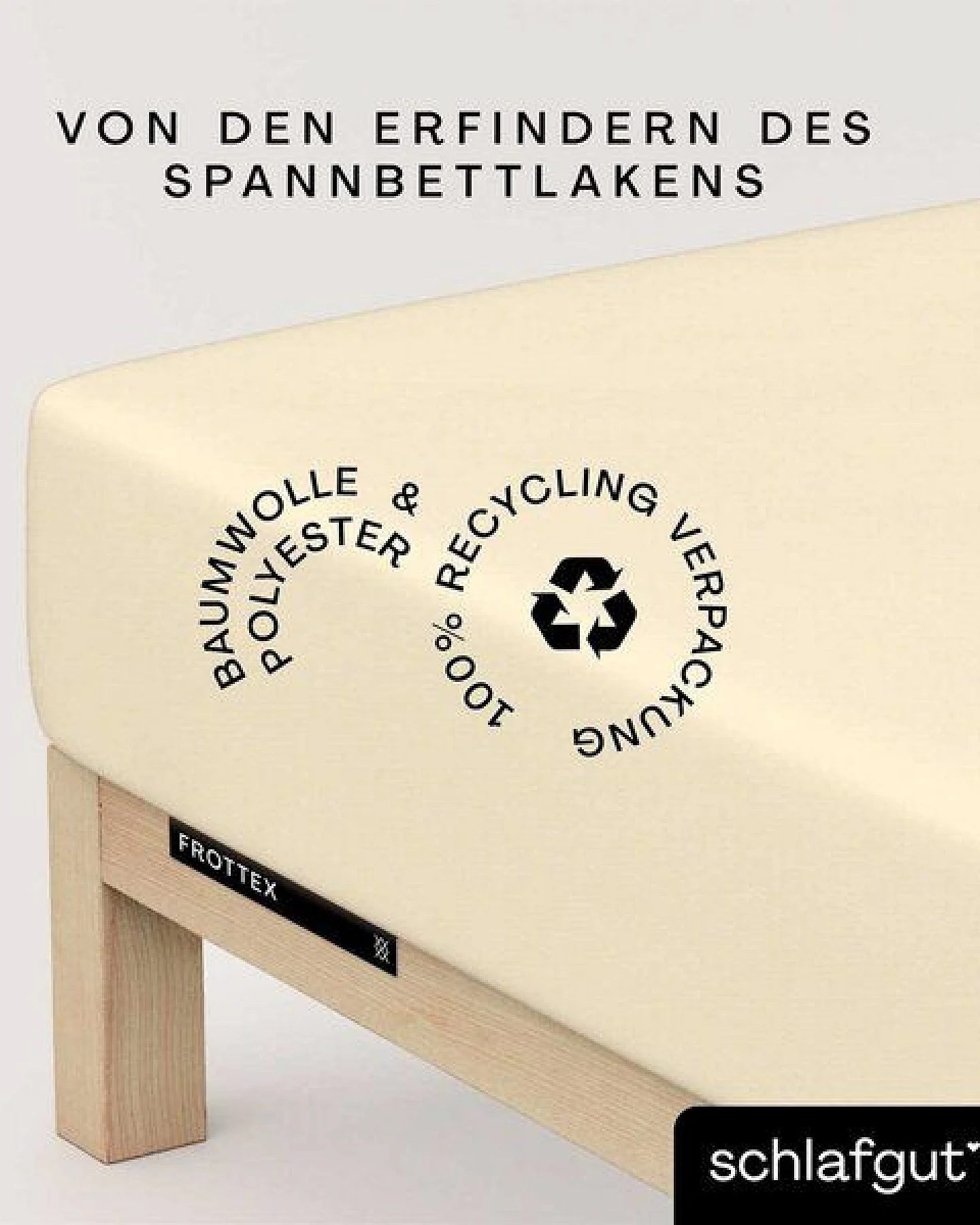 Schlafgut Spannbettlaken Frottex - Baumwollgemisch – Ansicht 3