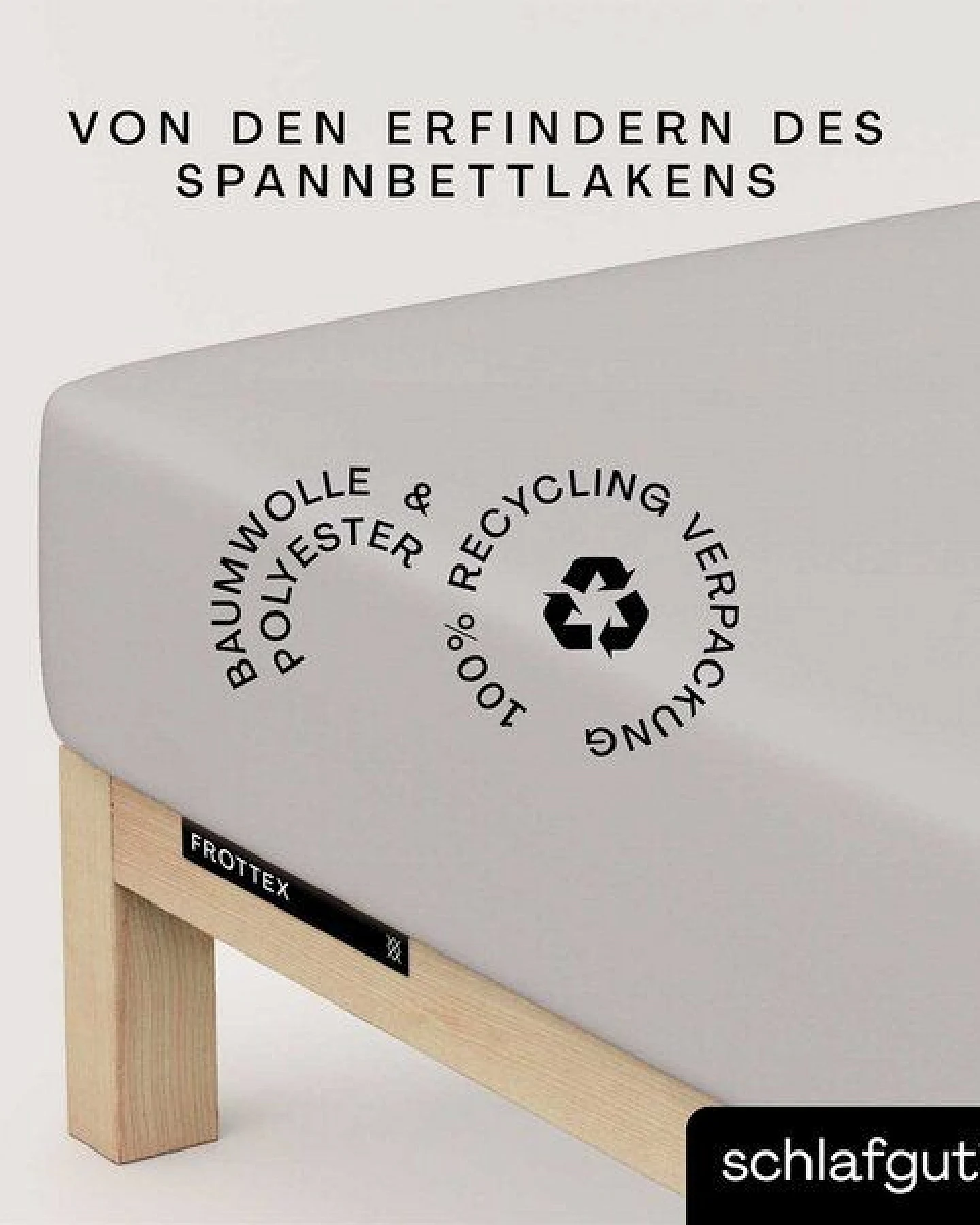 Schlafgut Spannbettlaken Frottex - Baumwollgemisch – Ansicht 3