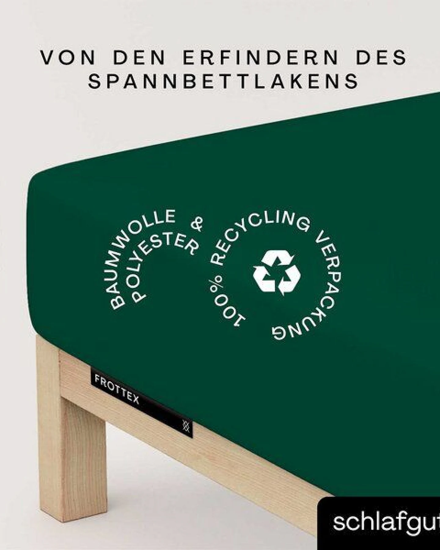 Schlafgut Spannbettlaken Frottex - Baumwollgemisch – Ansicht 3