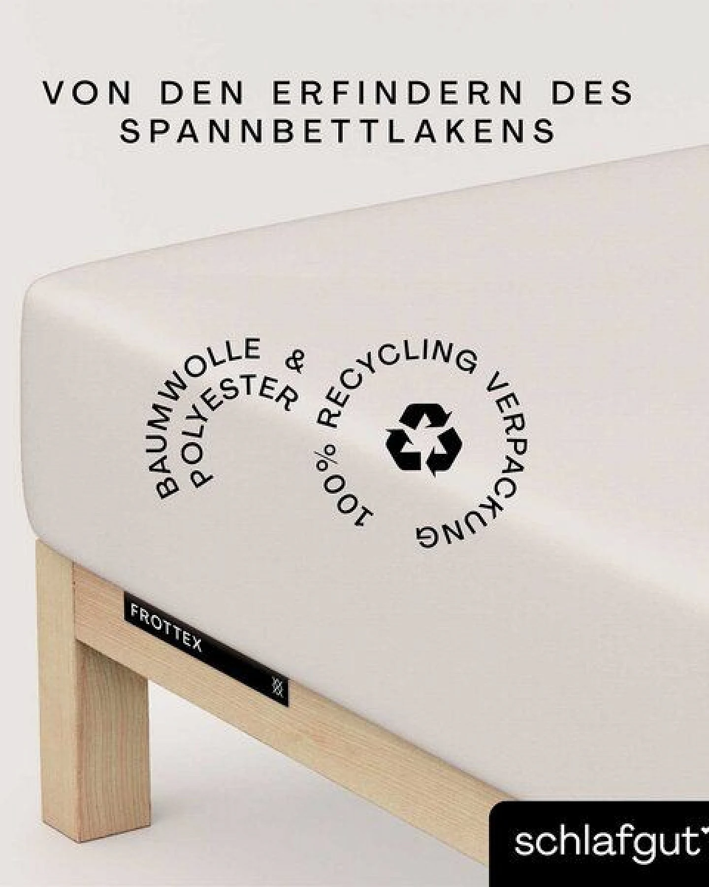 Schlafgut Spannbettlaken Frottex - Baumwollgemisch – Ansicht 3