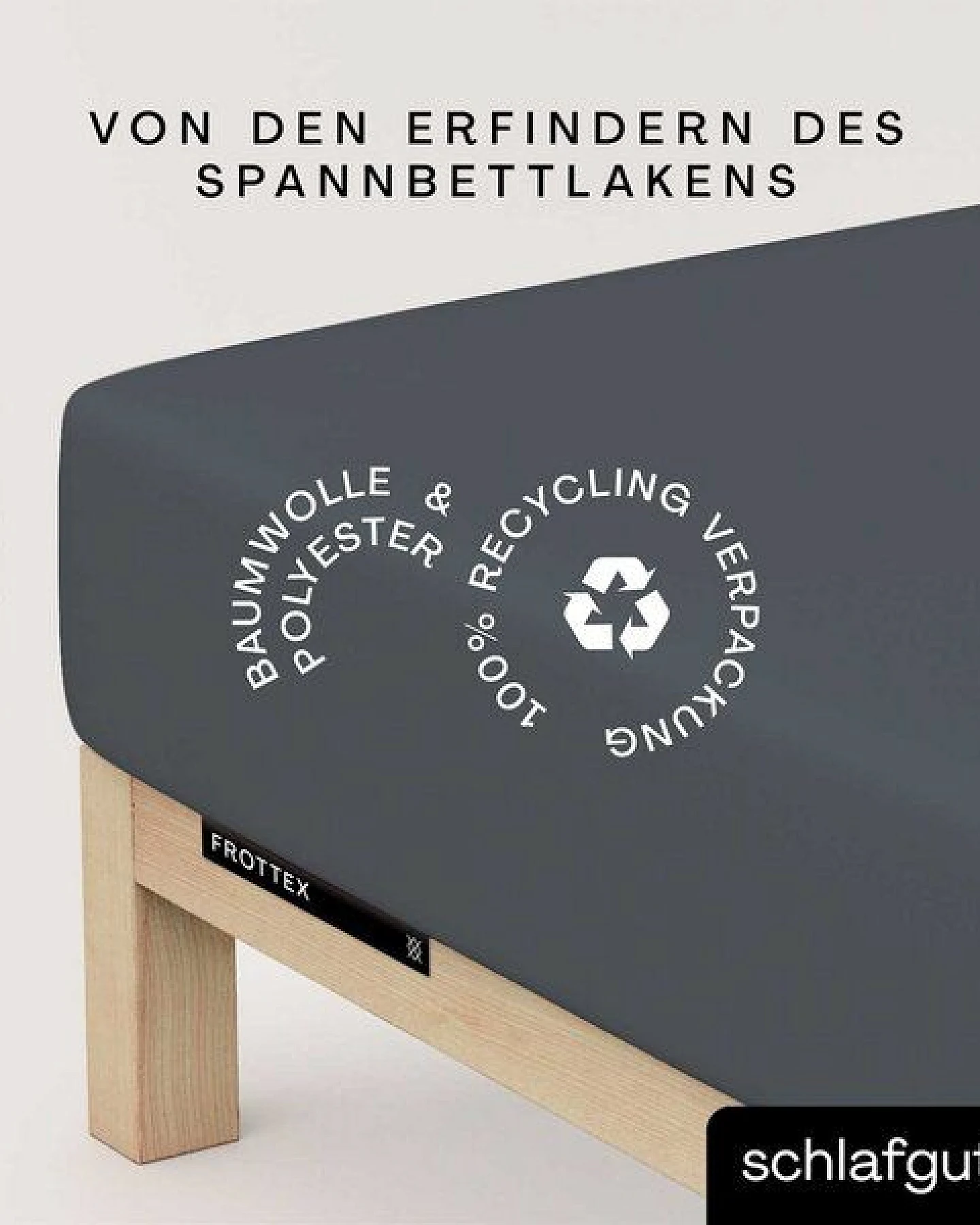 Schlafgut Spannbettlaken Frottex - Baumwollgemisch – Ansicht 3