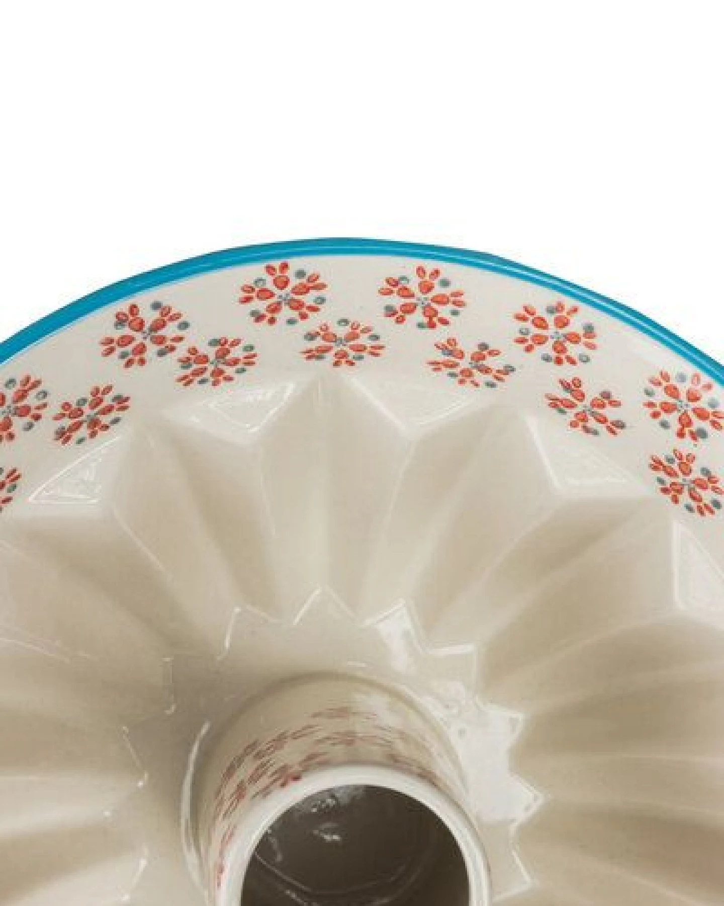 TRANQUILLO Gugelhupf Backform TRADITIONAL aus Steinzeug mit Muster 22 cm (POR575) – Ansicht 4