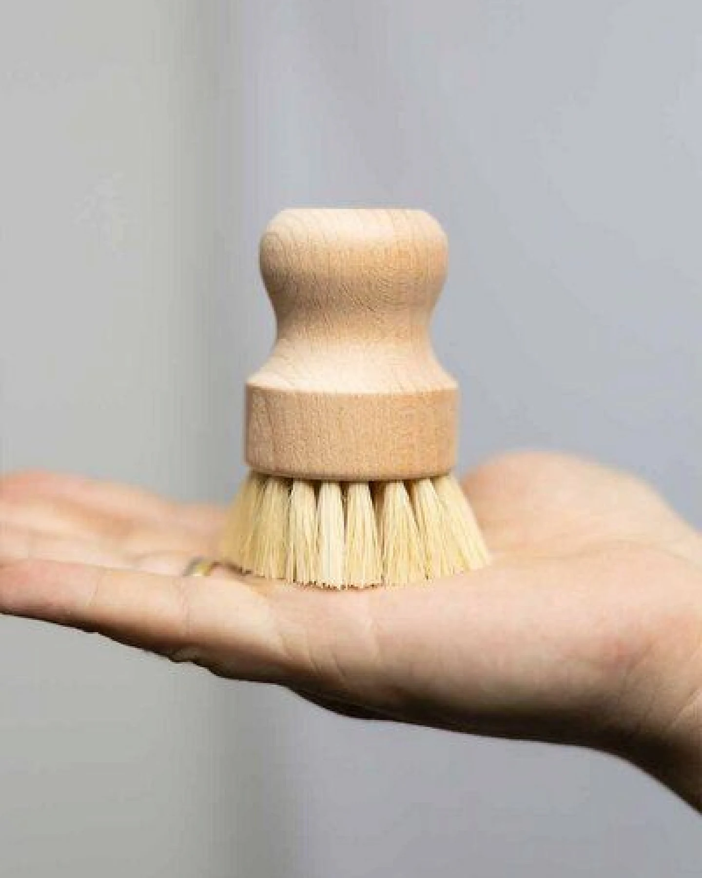 TRANQUILLO Spülbürste mit Sisal rund plastikfrei (MX874) – Ansicht 3