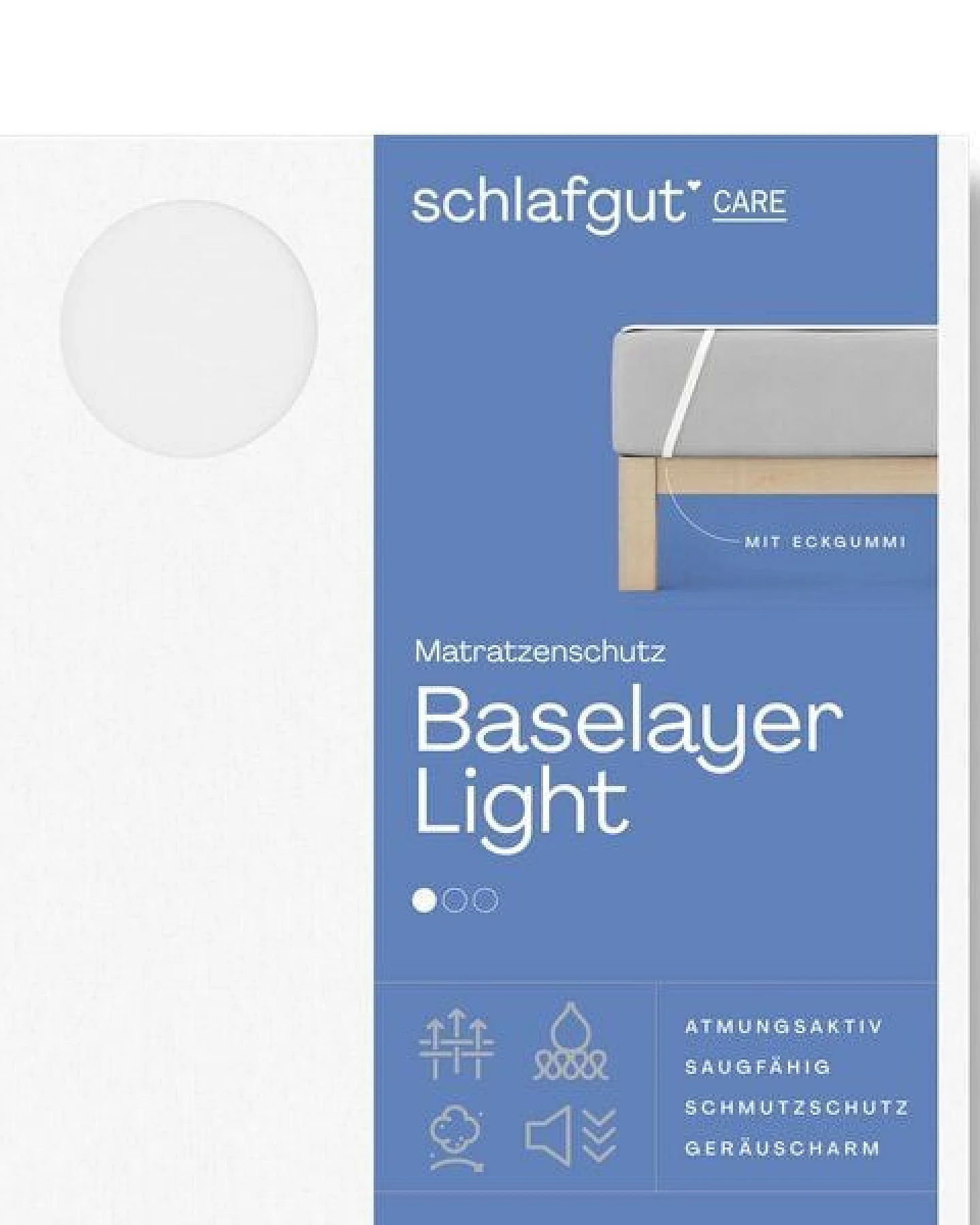 Schlafgut Matratzenschoner Baselayer Light - Made in Germany – Ansicht 4