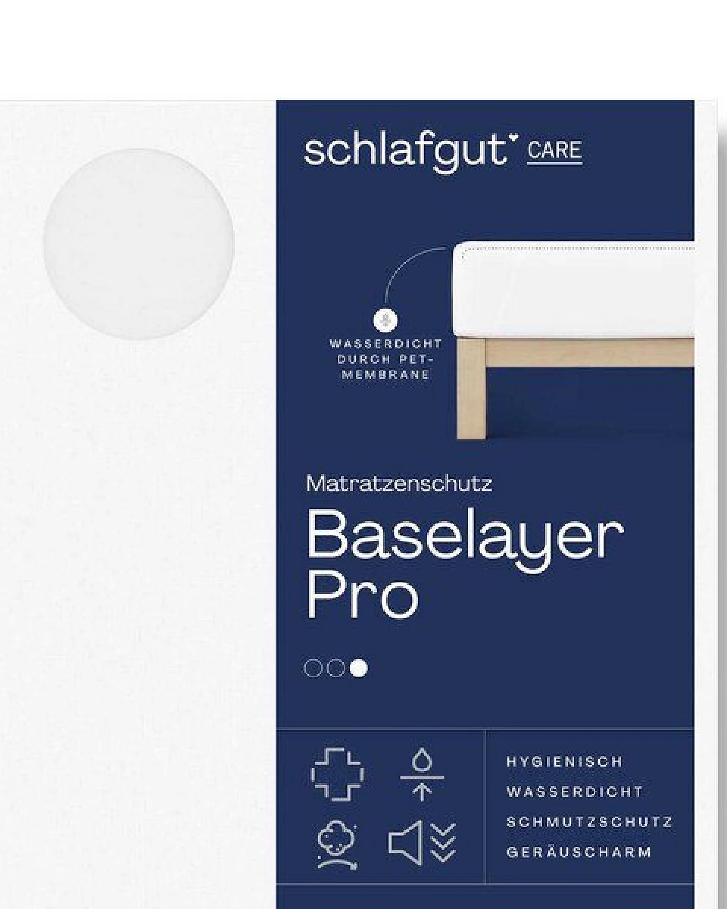 Schlafgut Wasserdichter Matratzenschoner Baselayer Pro - Made in Germany – Ansicht 2