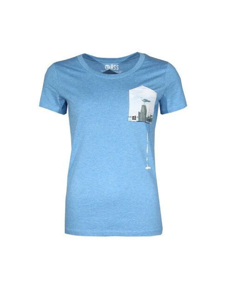 FÄDD Damen T-Shirt Rundhals aus Bio-Baumwolle "Glücksschiss BT"
