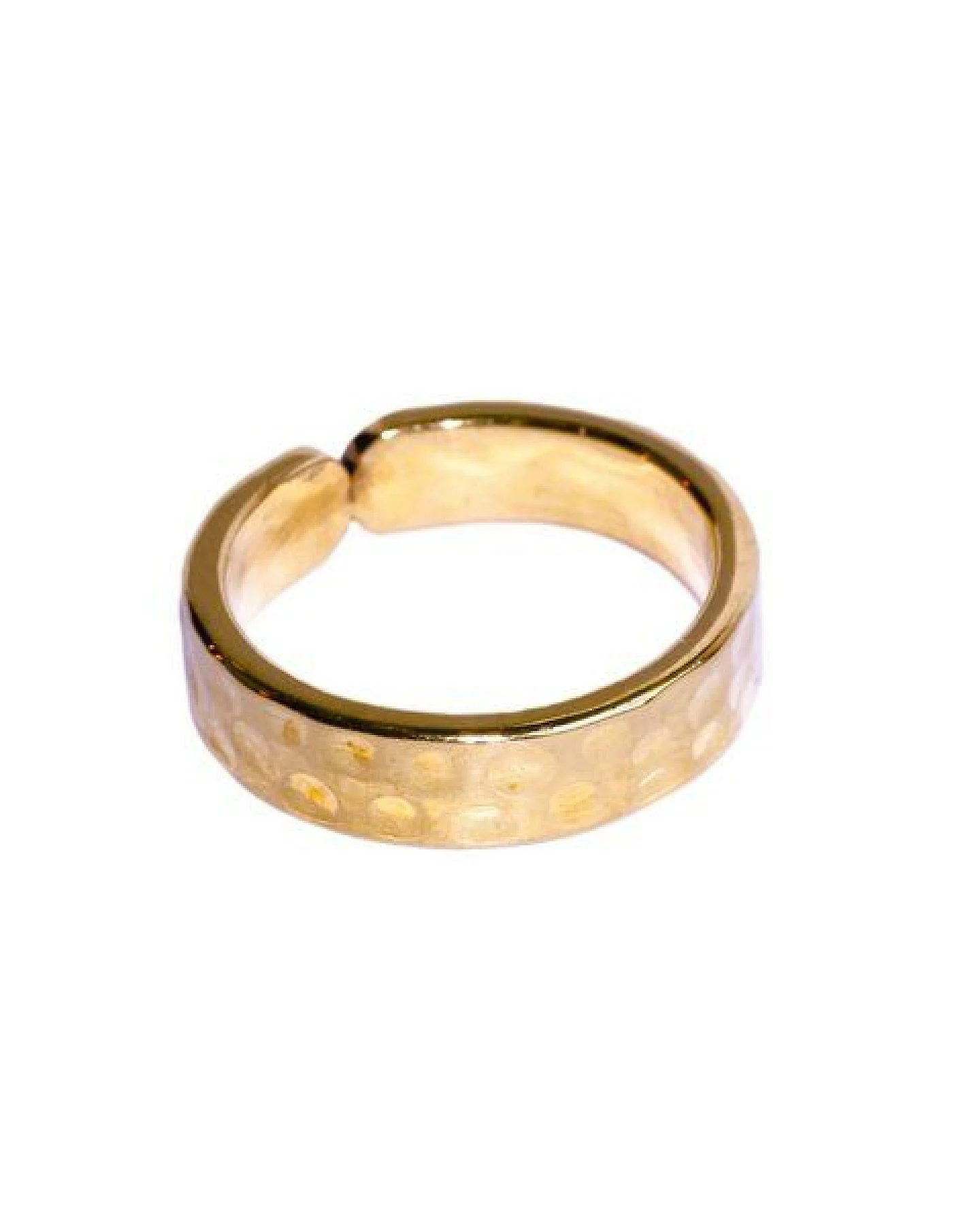Schönes aus Indochina Upcycling Ring Messing – Ansicht 2