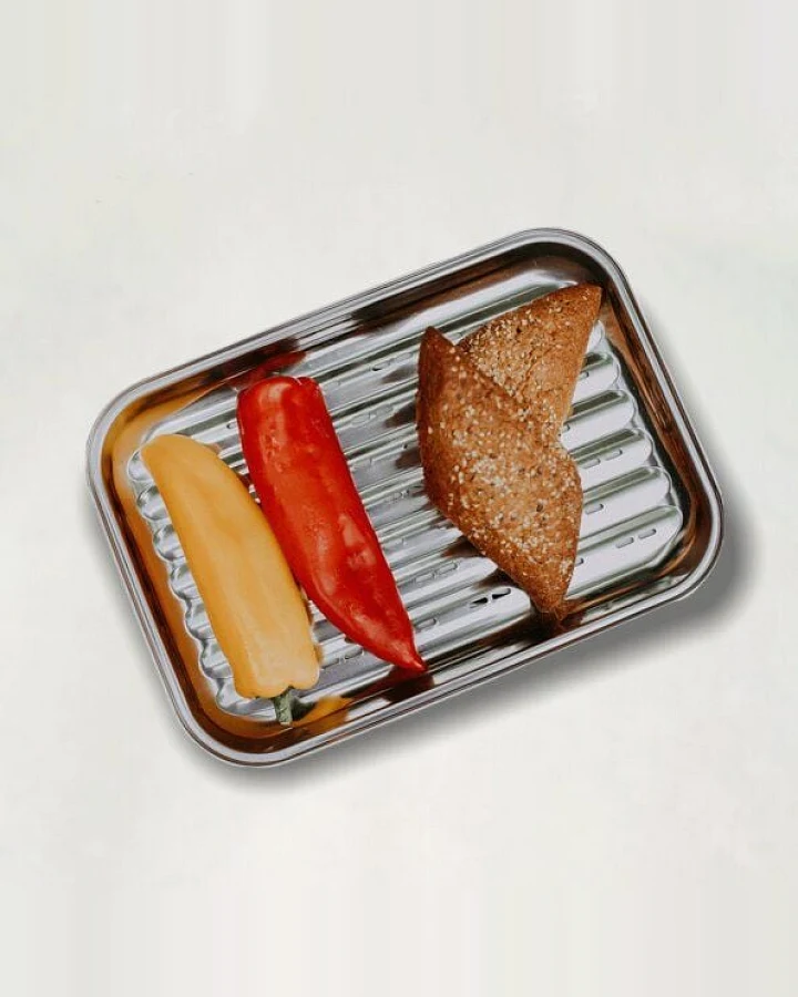 Greencult Grillschale aus Edelstahl
