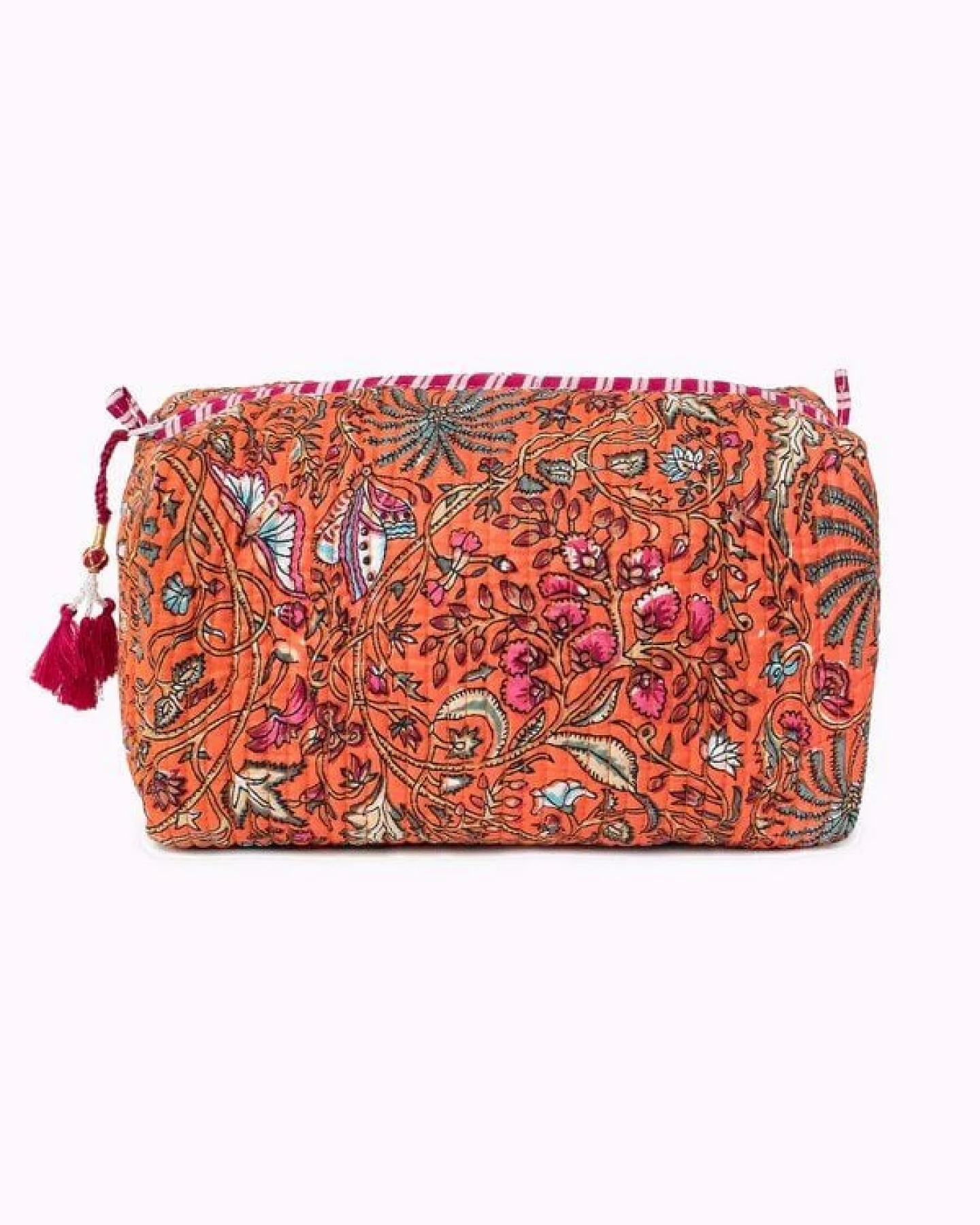 KIKOONI Kosmetiktasche "orange palm" – Ansicht 3