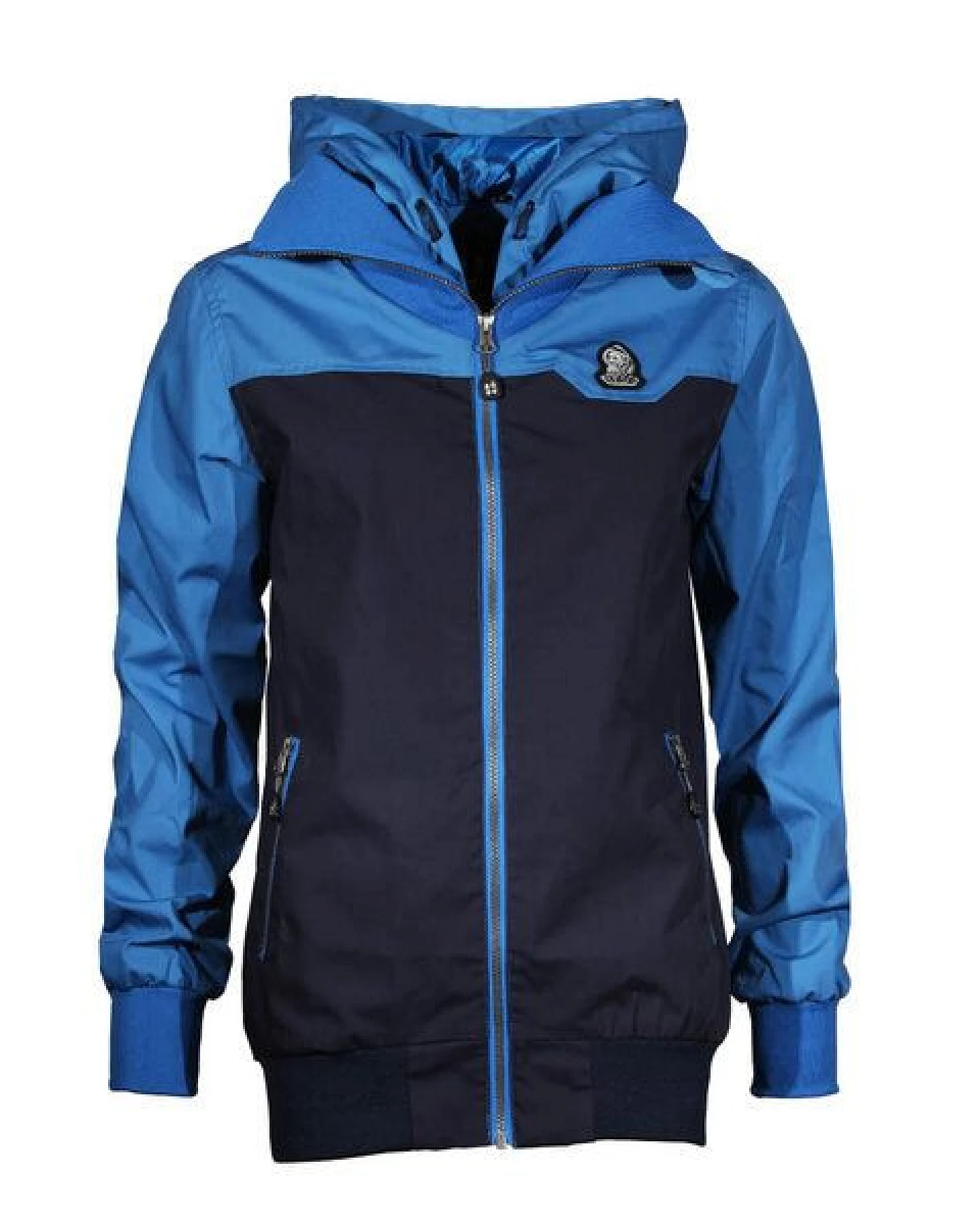 FÄDD Damen Jacke Hoodie Zipper Windbreaker "Troijer WK Heimat" Blau – Ansicht 2