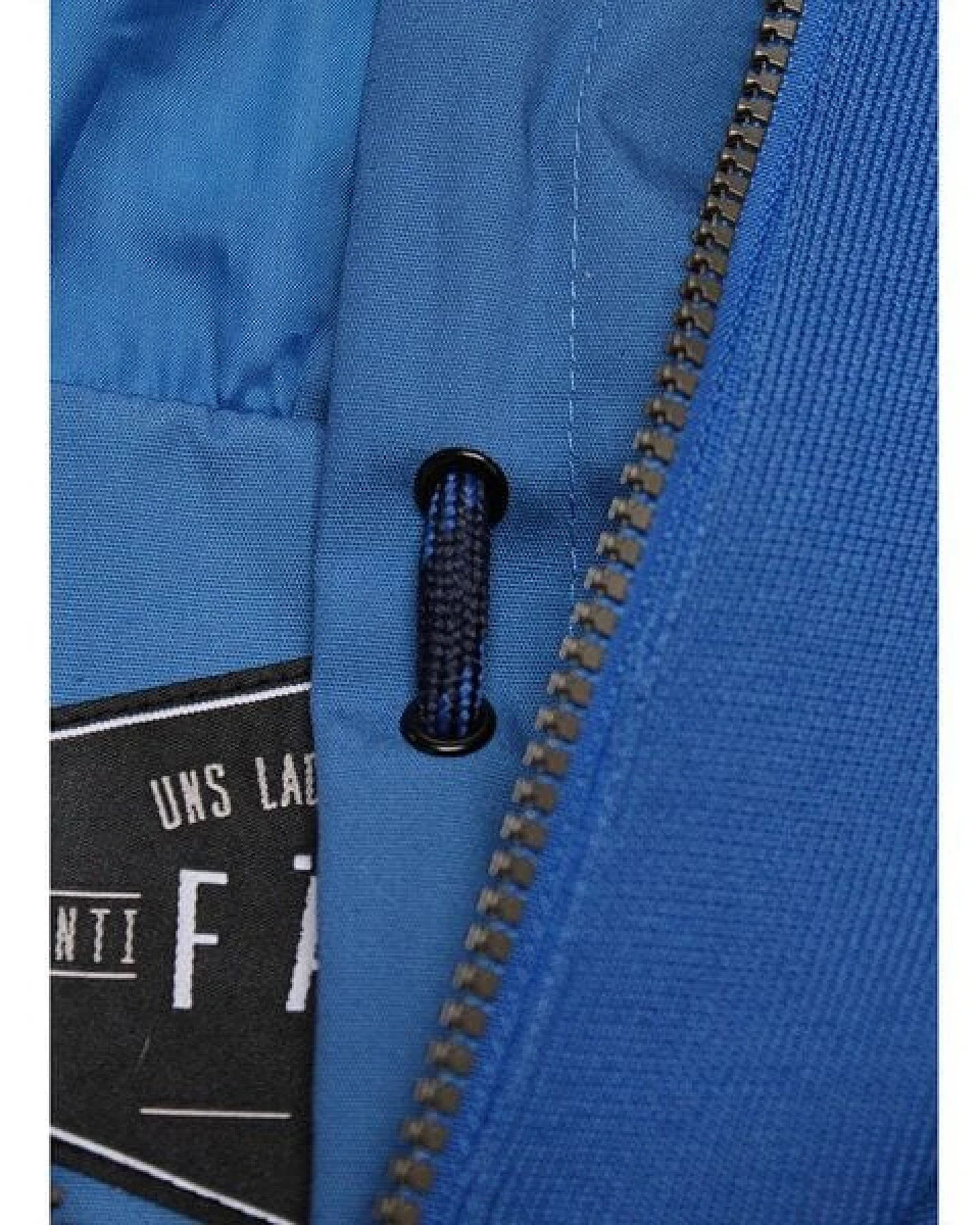 FÄDD Damen Jacke Hoodie Zipper Windbreaker "Troijer WK Heimat" Blau – Ansicht 4